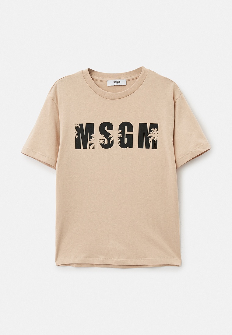 Футболка с коротким рукавом MSGM Kids S4MSJBTH205