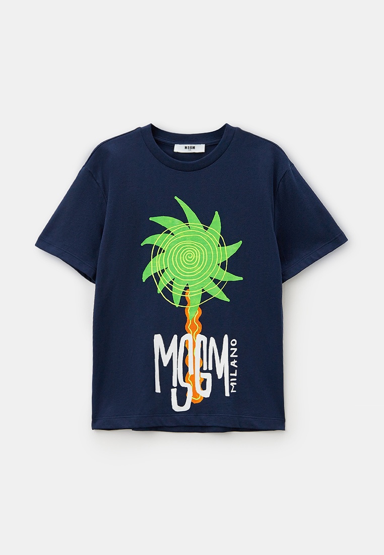 Футболка с коротким рукавом MSGM Kids S4MSJBTH225