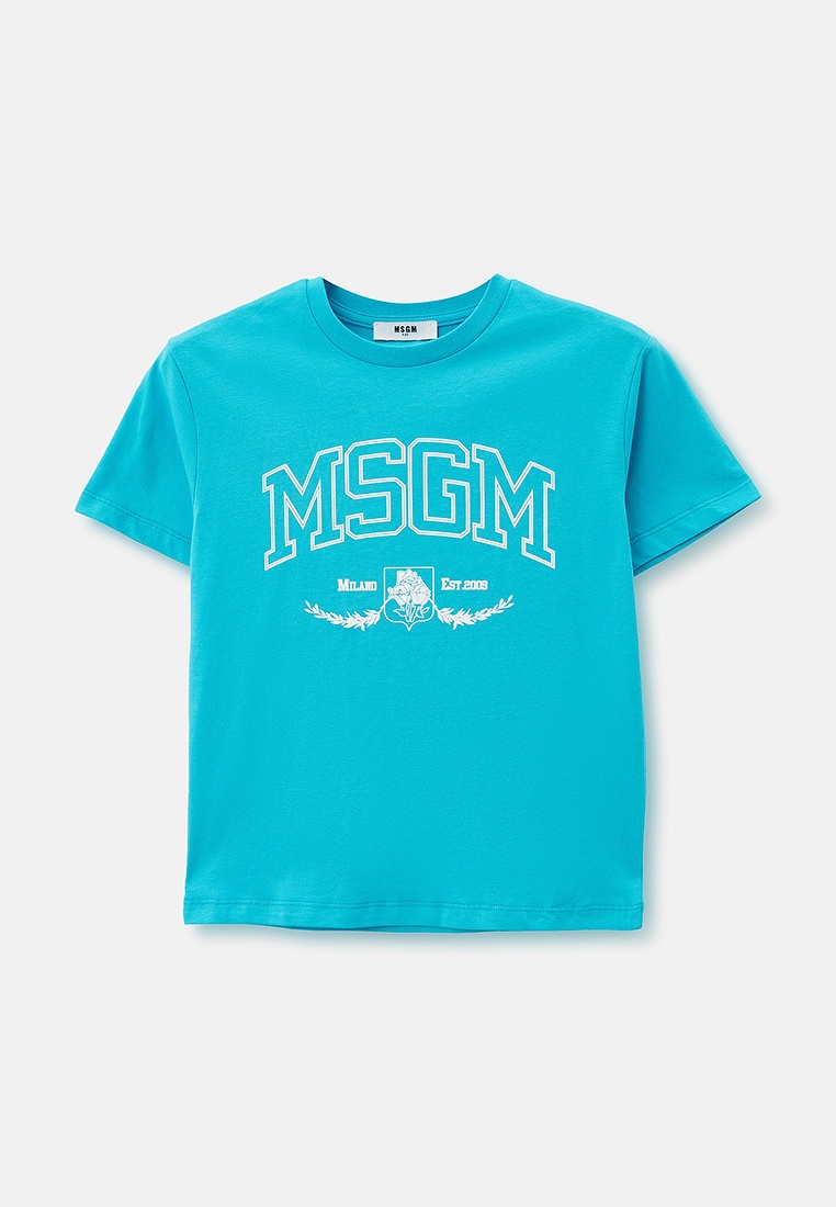 Футболка с коротким рукавом MSGM Kids S4MSJBTH277