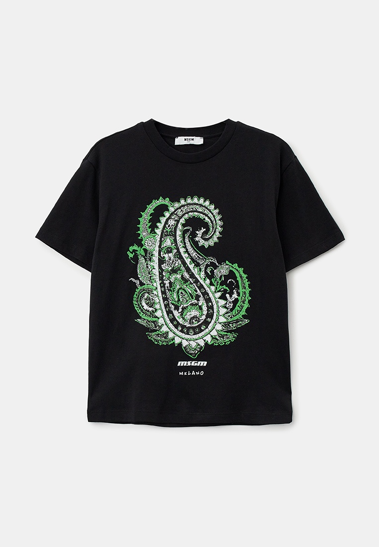 Футболка с коротким рукавом MSGM Kids S4MSJBTH291