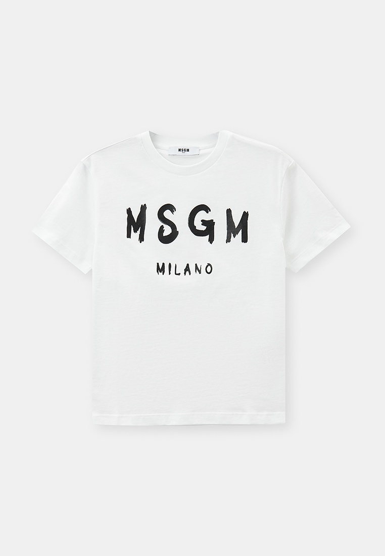 Футболка с коротким рукавом MSGM Kids S4MSJUTH011