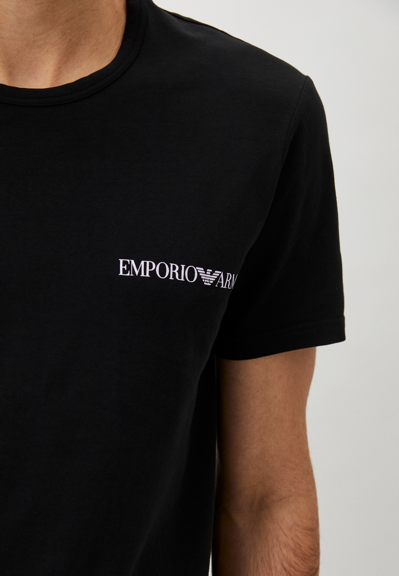 Домашняя футболка Emporio Armani (Эмпорио Армани) 111267 4R717: изображение 7