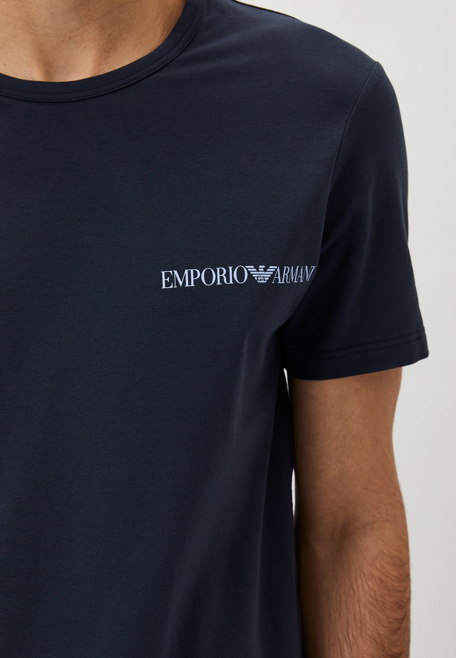 Домашняя футболка Emporio Armani (Эмпорио Армани) 111267 4R717: изображение 10