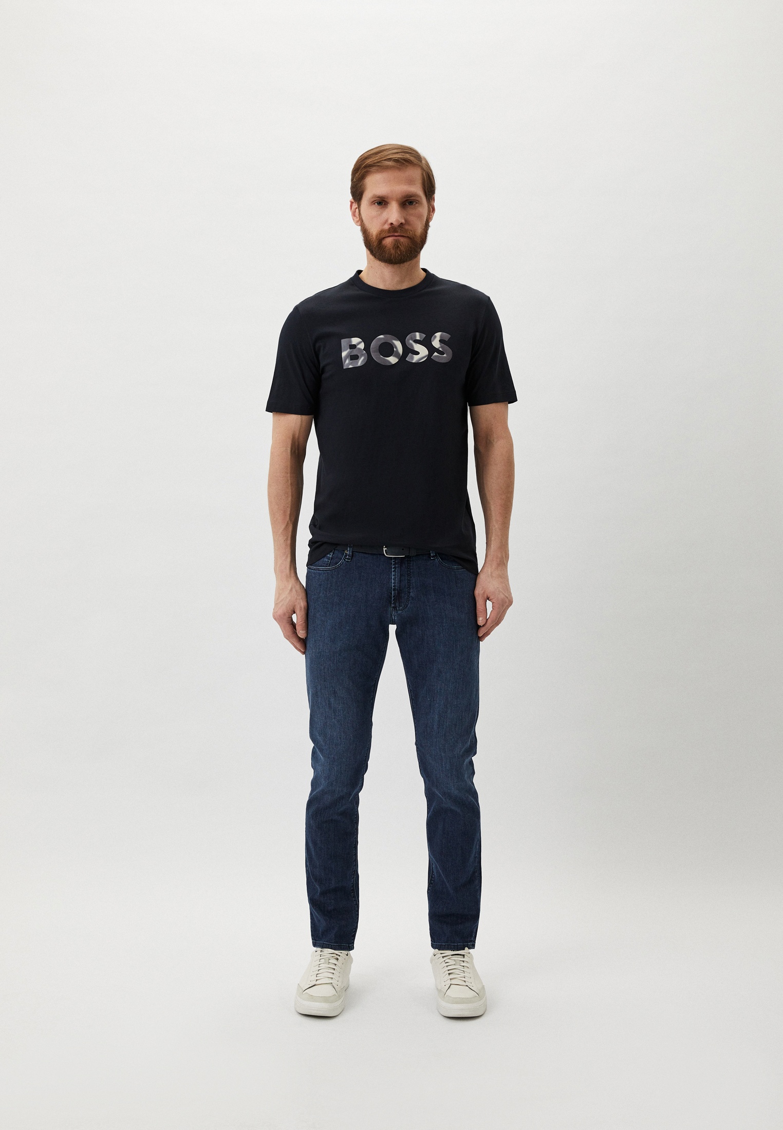Мужская футболка Boss (Босс) 50513382: изображение 2