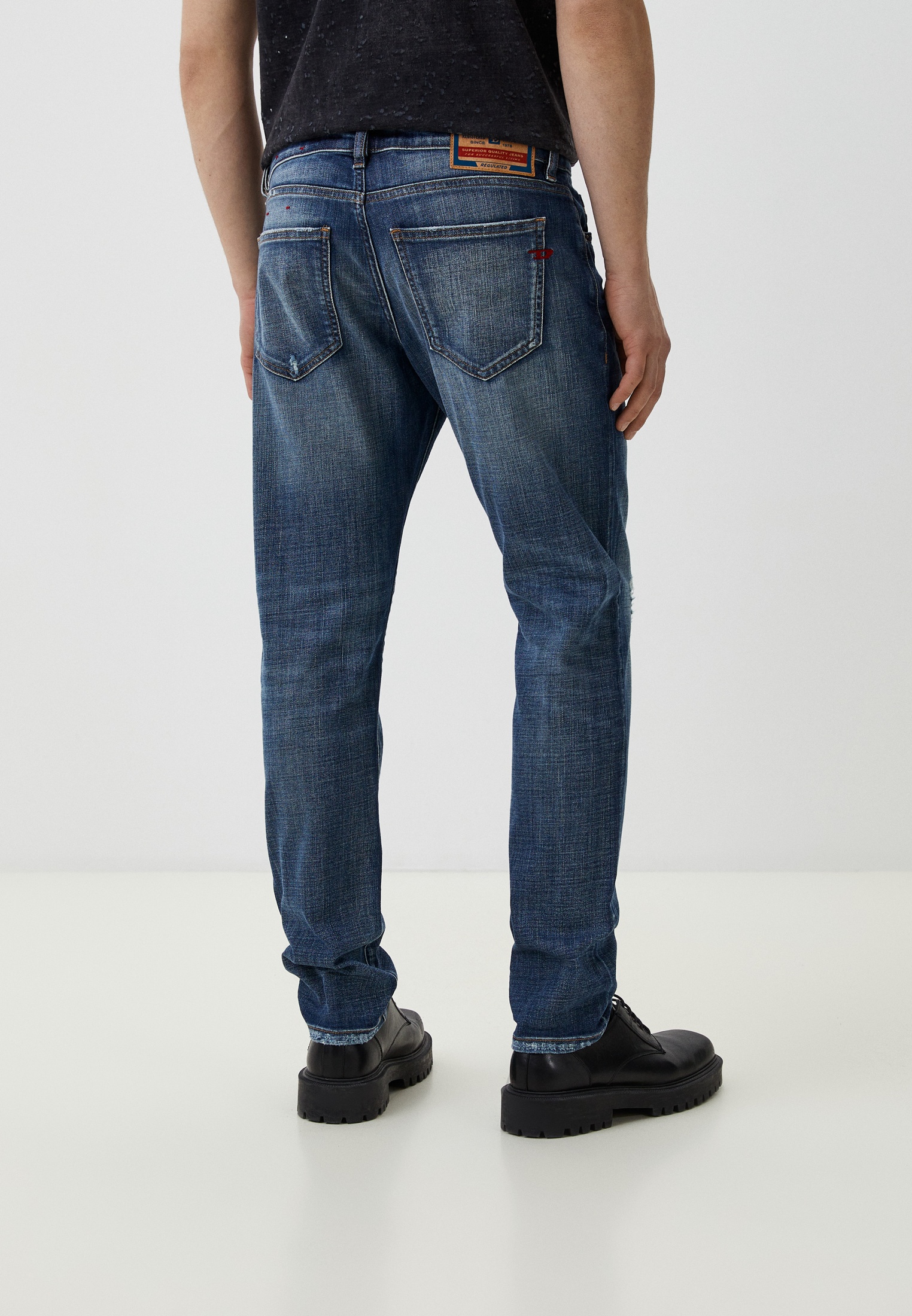 Мужские прямые джинсы Diesel (Дизель) A035580DQAA: изображение 3