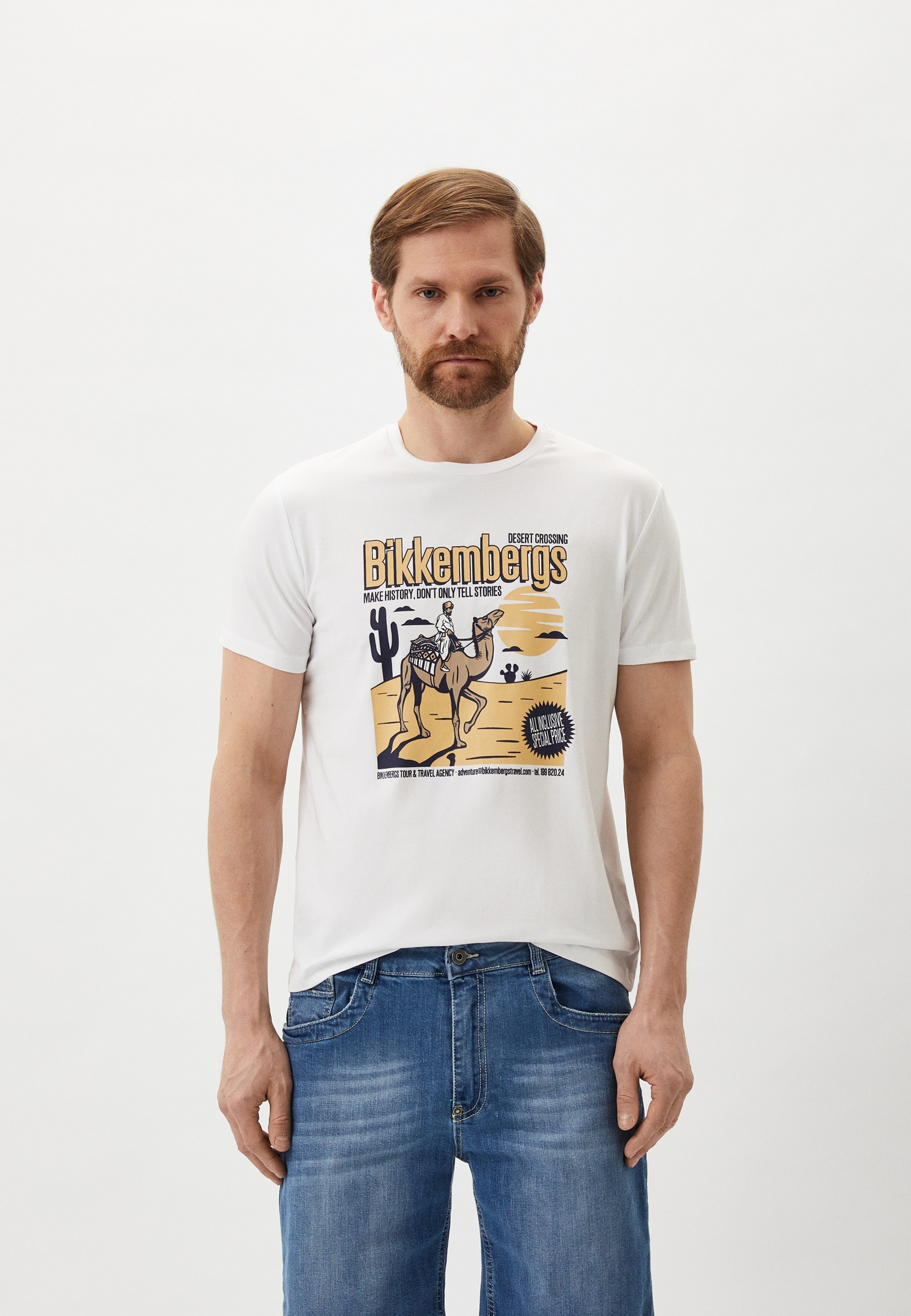 Мужская футболка Bikkembergs (Биккембергс) BMT0156