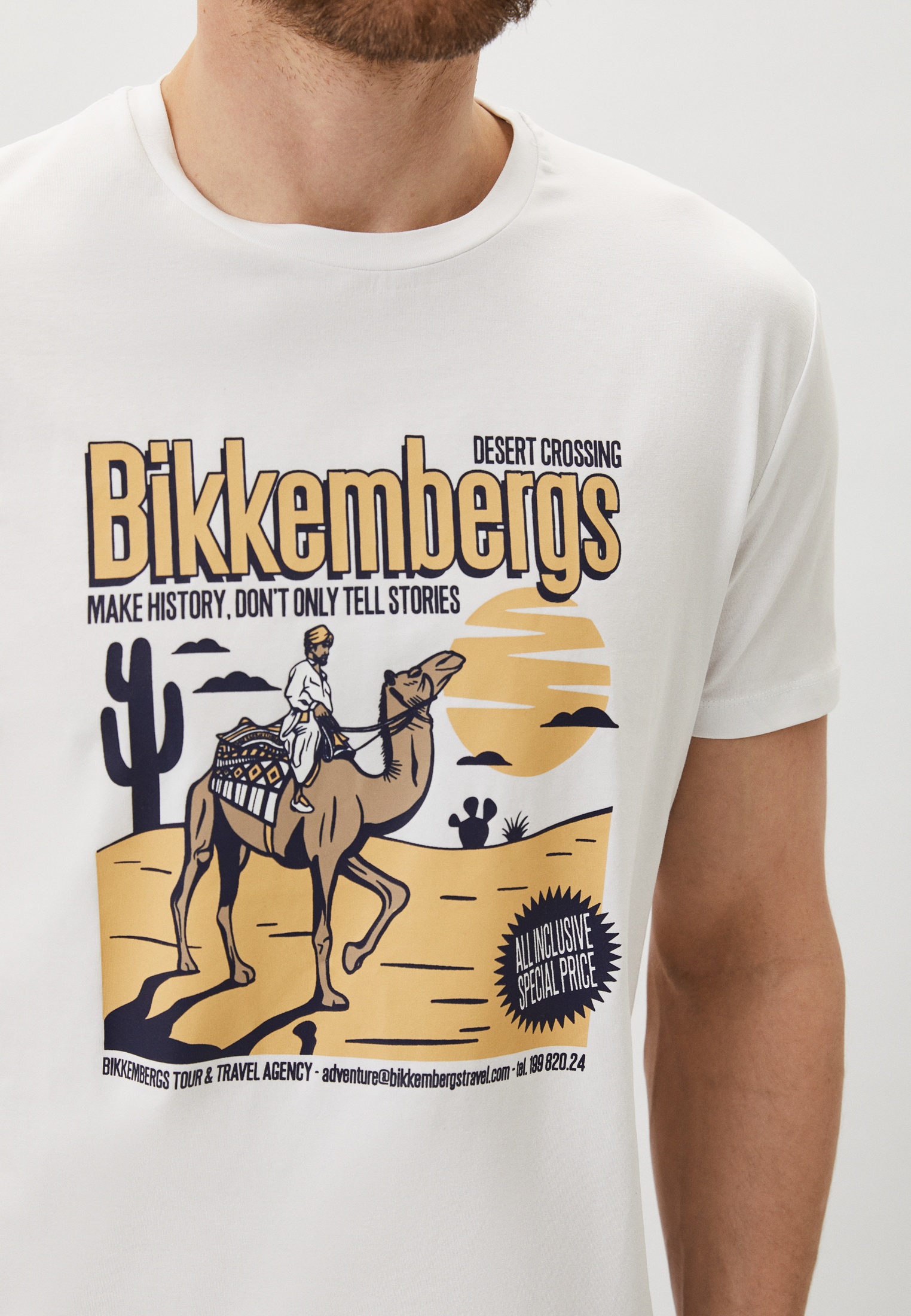 Мужская футболка Bikkembergs (Биккембергс) BMT0156: изображение 4