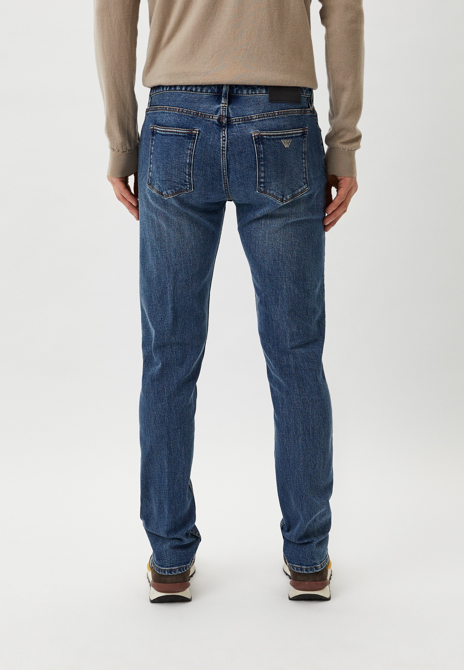 Мужские зауженные джинсы Emporio Armani (Эмпорио Армани) 3D1J75 1DRRZ: изображение 3
