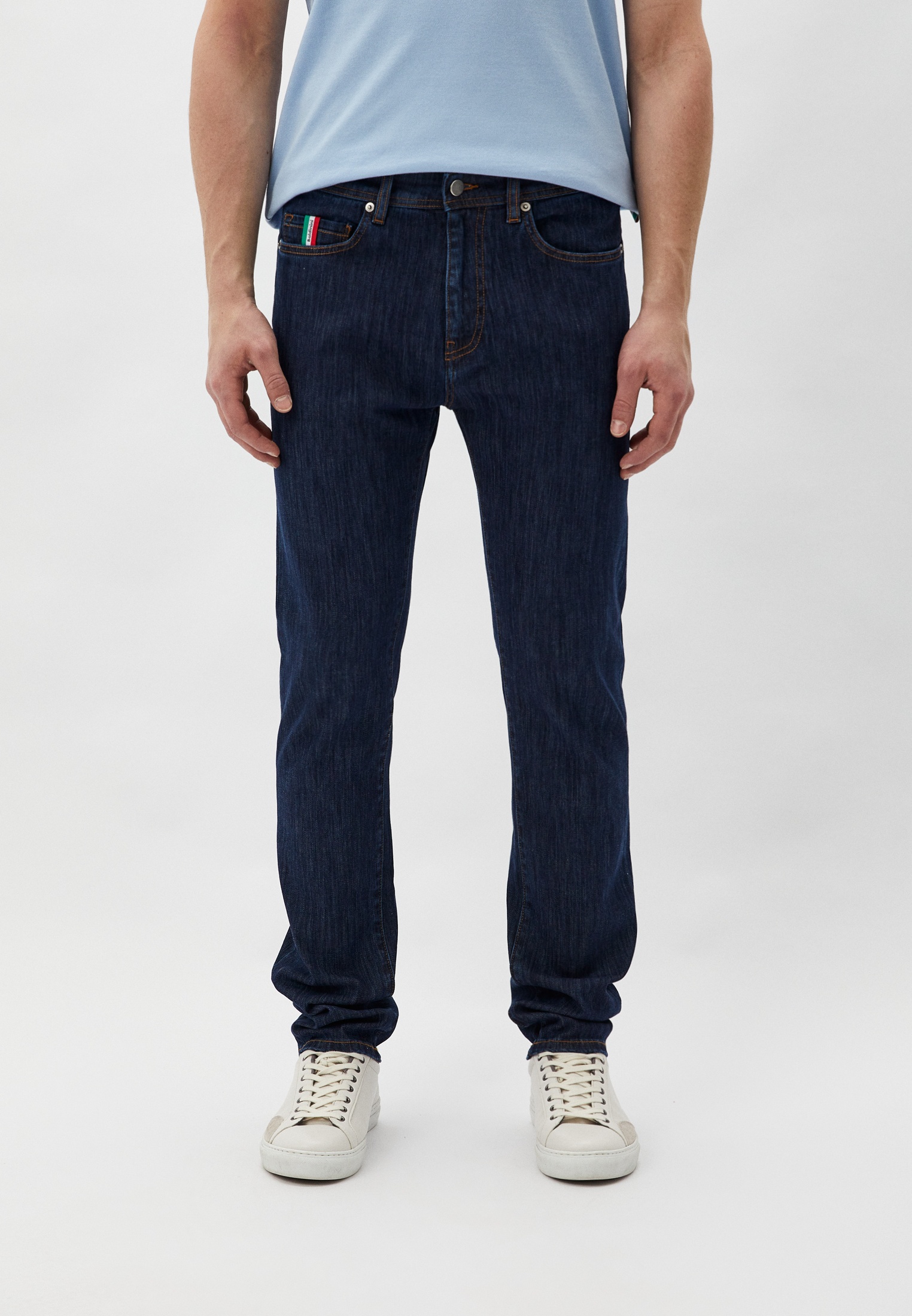 Мужские прямые джинсы Baldinini Trend (Балдинини Тренд) T945BASCUNEO