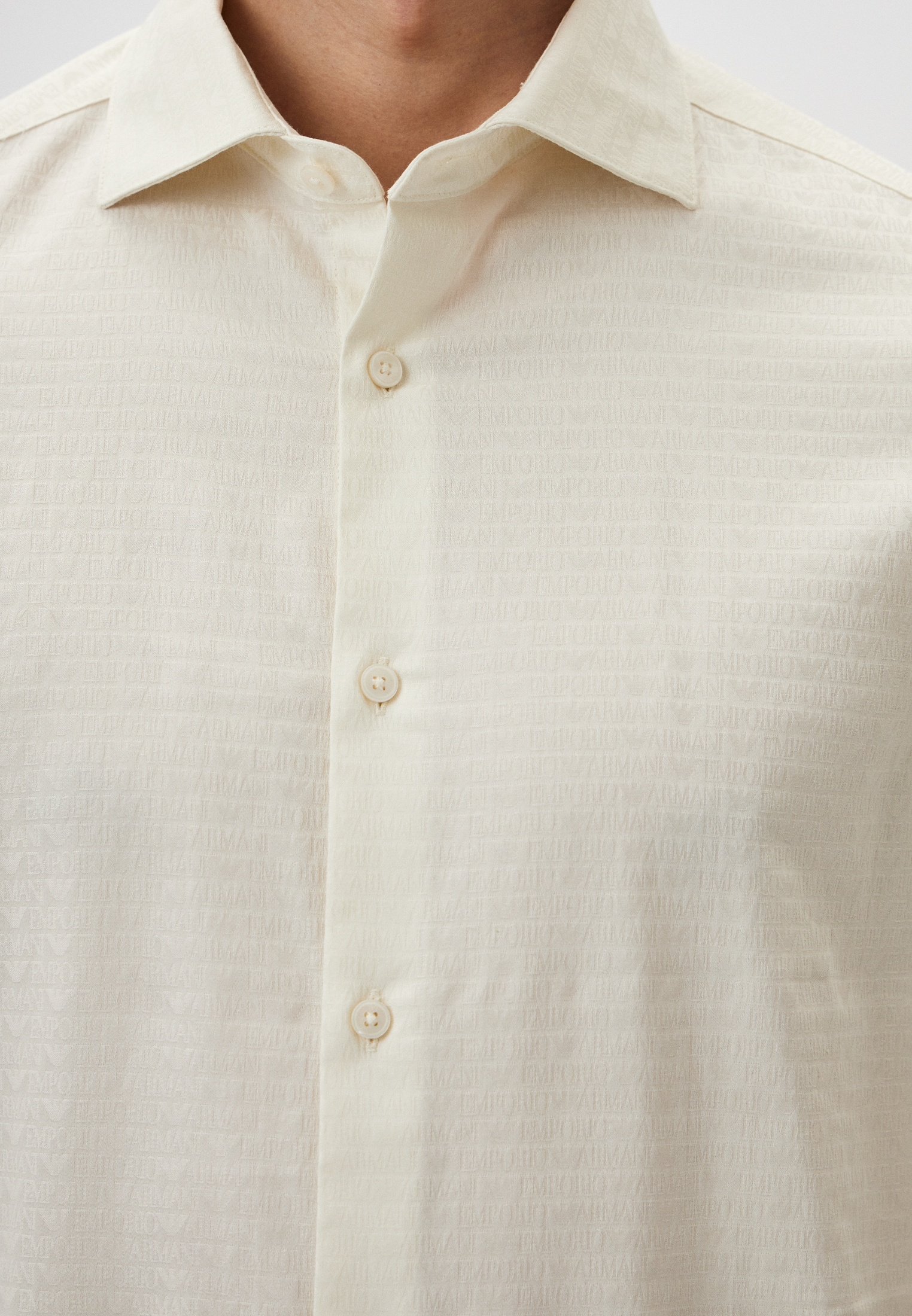 Рубашка с длинным рукавом Emporio Armani (Эмпорио Армани) 3D1C86 1NIUZ: изображение 8