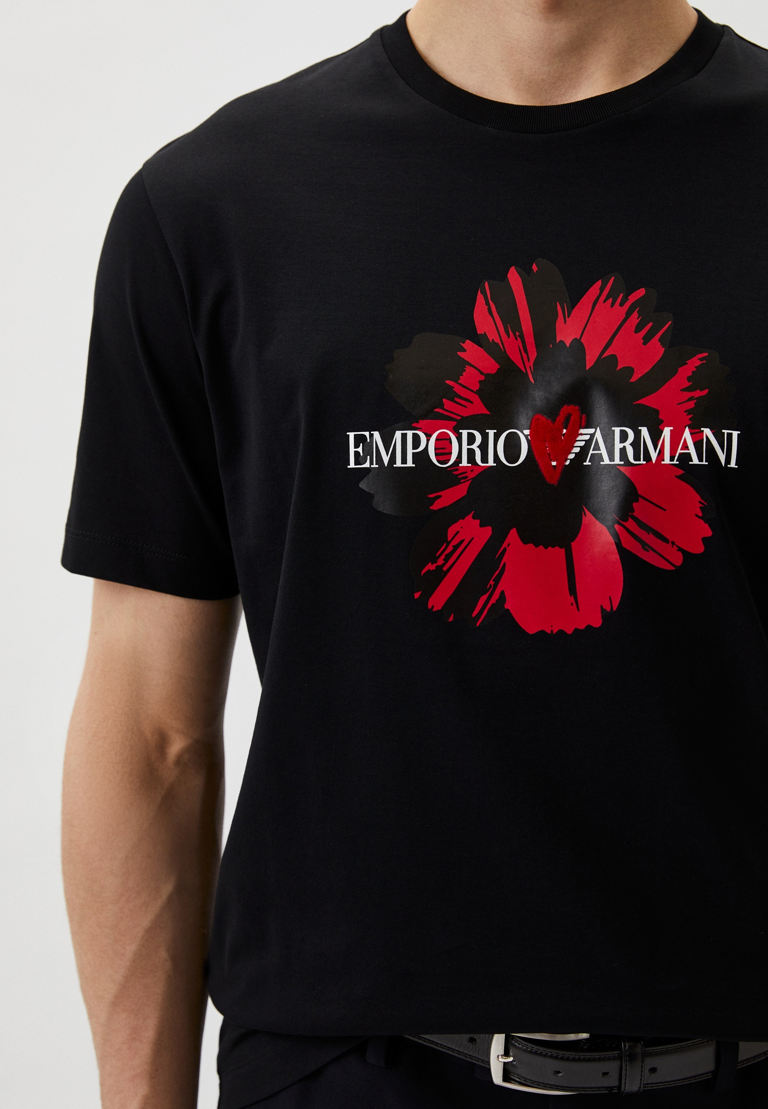 Мужская футболка Emporio Armani (Эмпорио Армани) 3D1T8P 1J7FZ: изображение 4