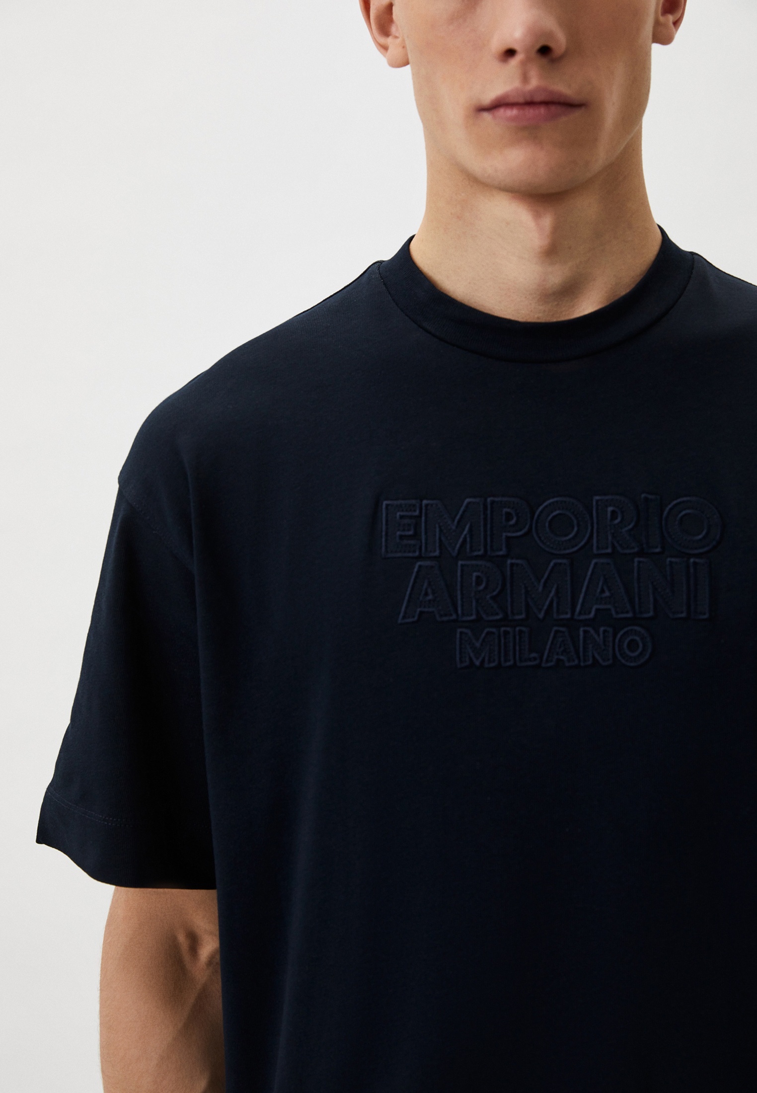 Мужская футболка Emporio Armani (Эмпорио Армани) 3D1T93 1J0EZ: изображение 4