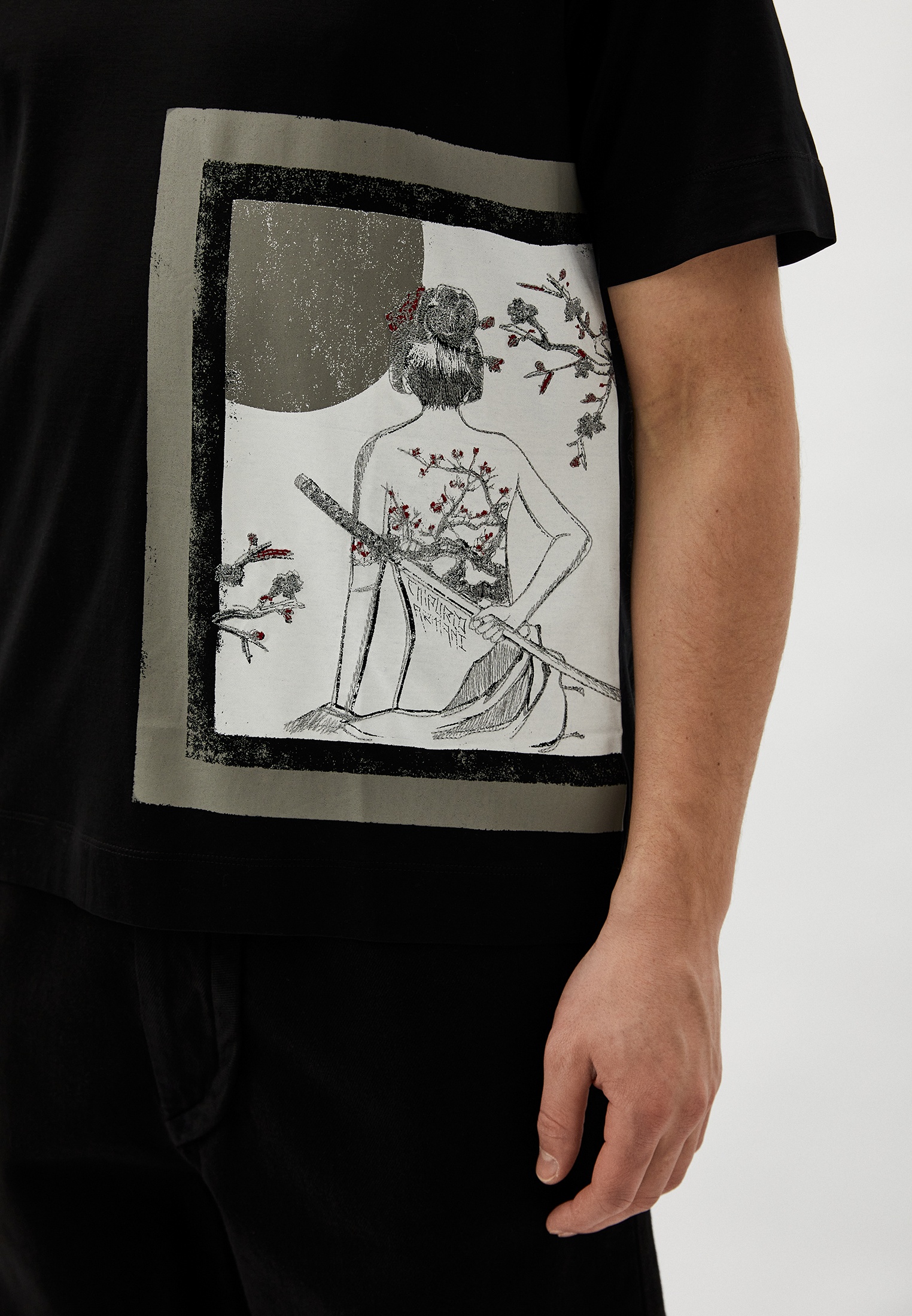 Мужская футболка Emporio Armani (Эмпорио Армани) 3D1T98 1JUVZ: изображение 4