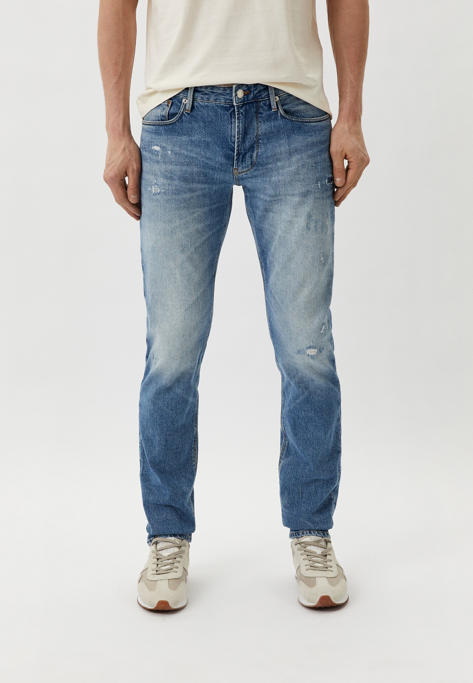 Мужские прямые джинсы Emporio Armani (Эмпорио Армани) 3D1J06 1D06Z: изображение 1