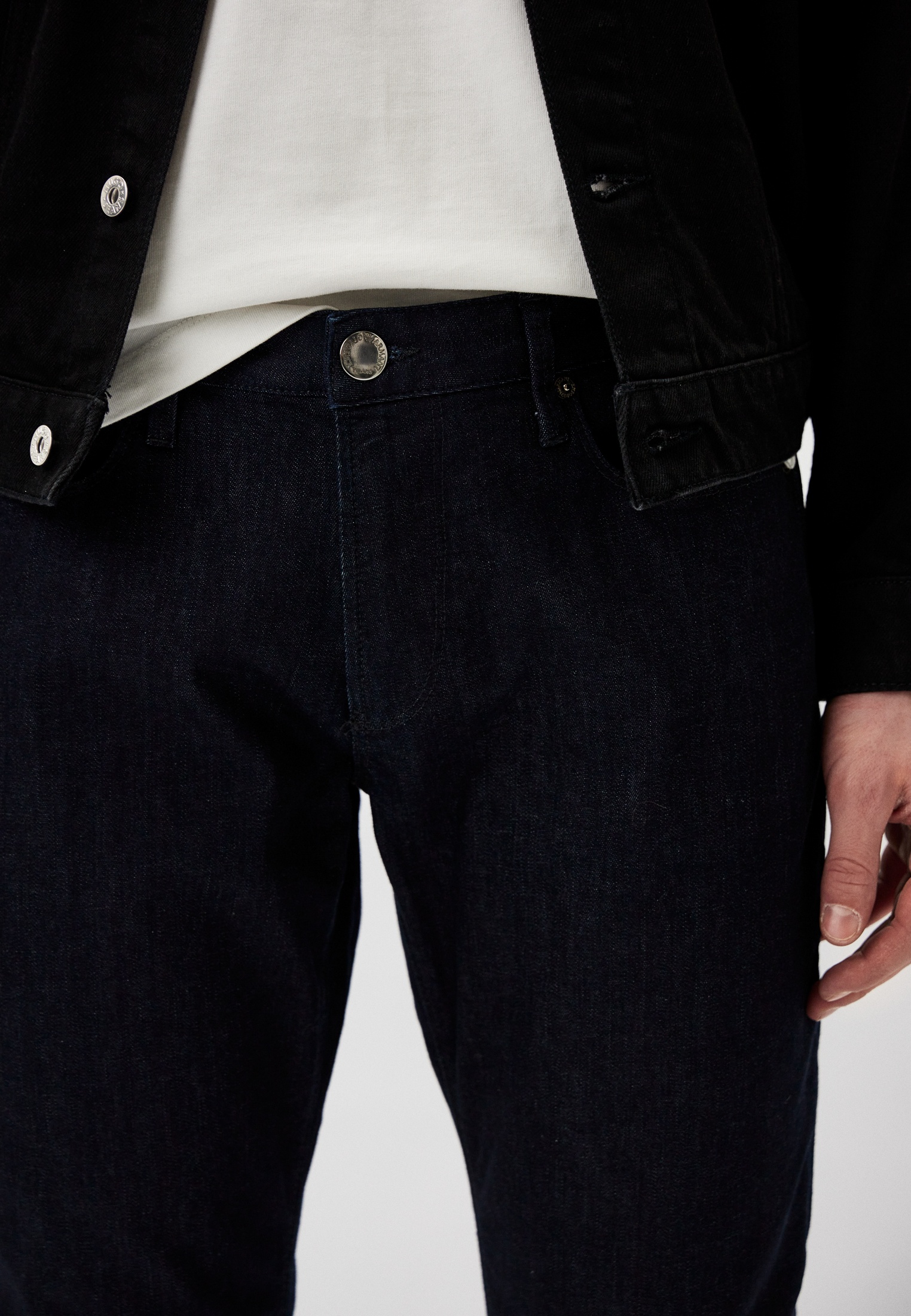 Мужские прямые джинсы Emporio Armani (Эмпорио Армани) 8N1J06 1G19Z: изображение 12