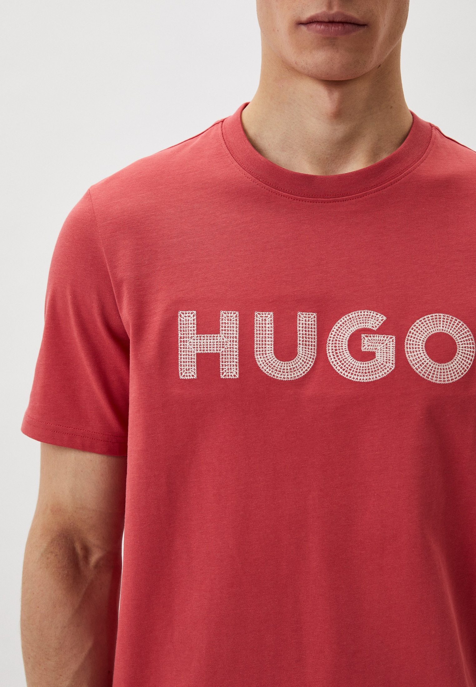 Мужская футболка Hugo (Хуго) 50509958: изображение 4