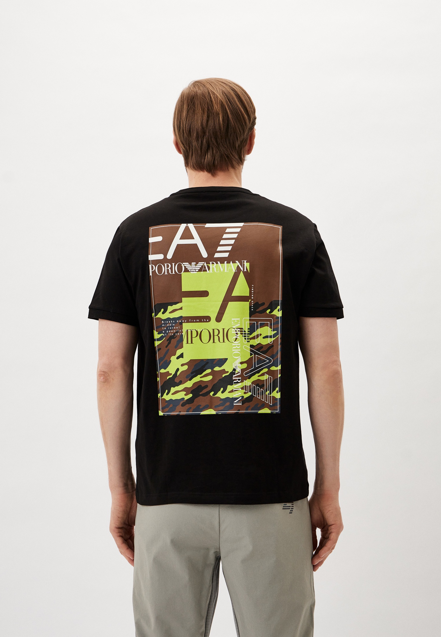 Мужская футболка EA7 3DPT12 PJ7BZ: изображение 3