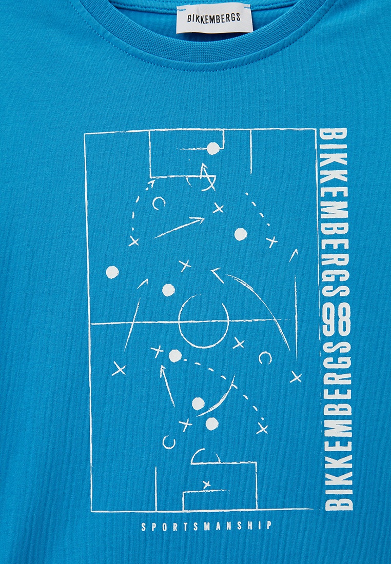 Футболка с коротким рукавом Bikkembergs (Биккембергс) BK2321: изображение 3