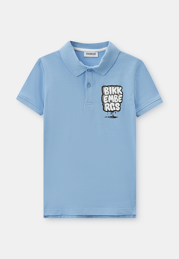 Поло футболки для мальчиков Bikkembergs (Биккембергс) BK2493: изображение 1