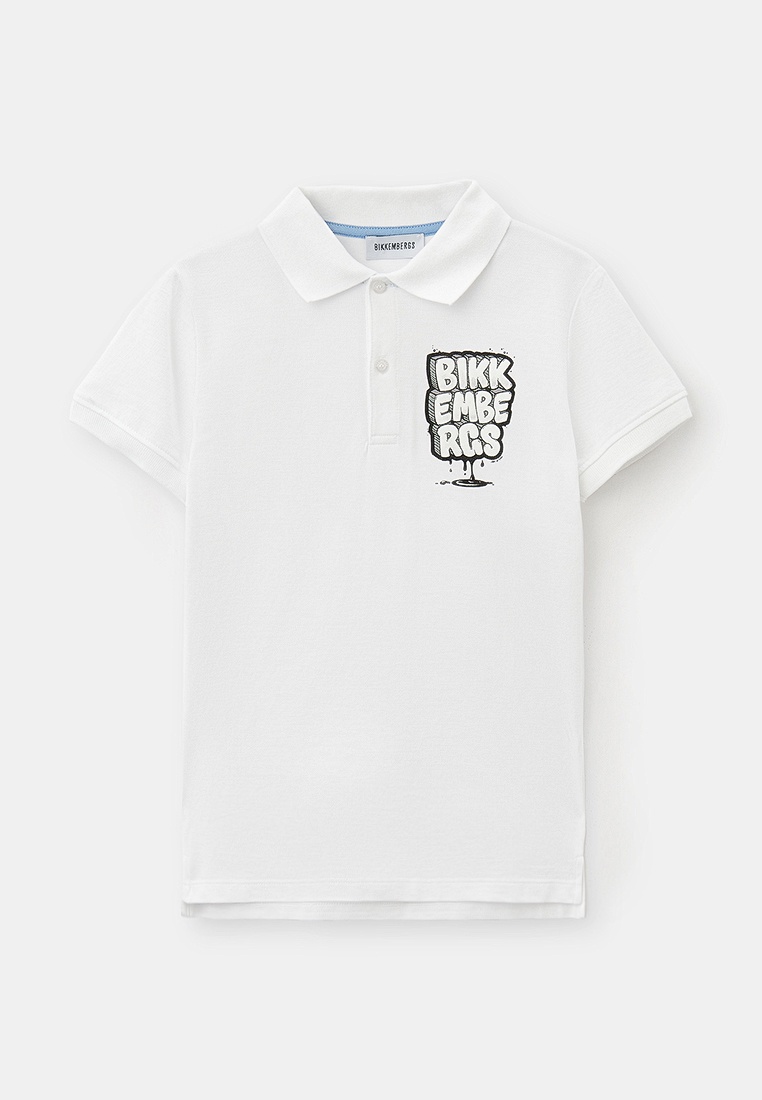Поло футболки для мальчиков Bikkembergs (Биккембергс) BK2493: изображение 1