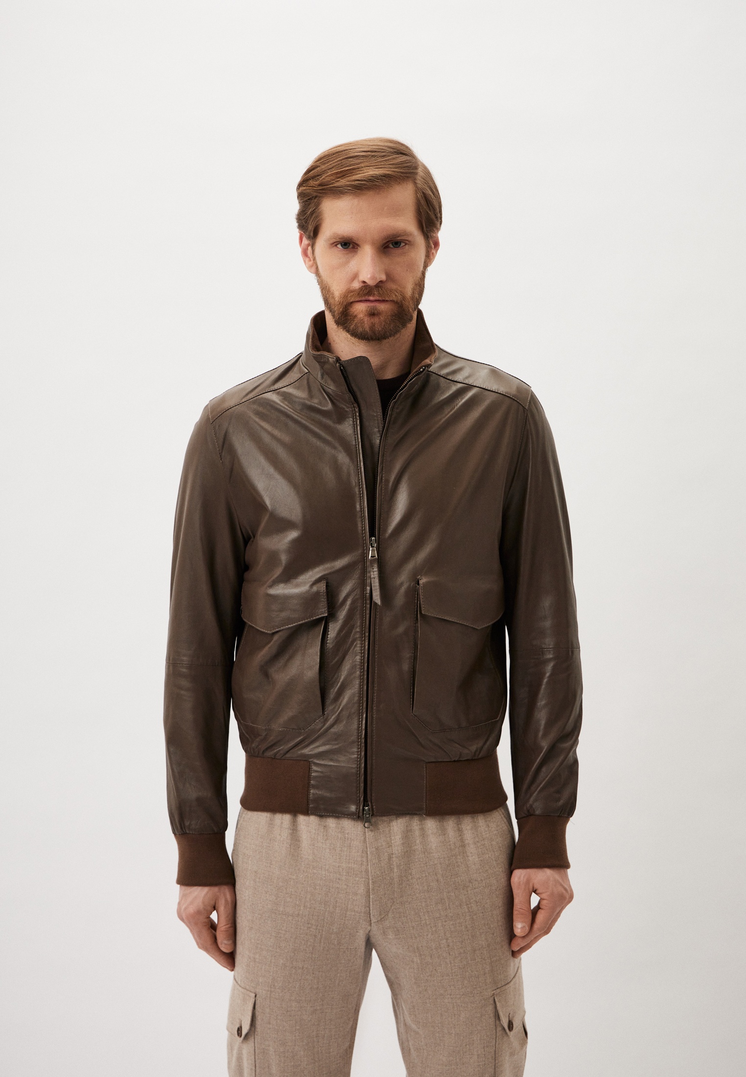 Кожаная куртка Blouson nicolo