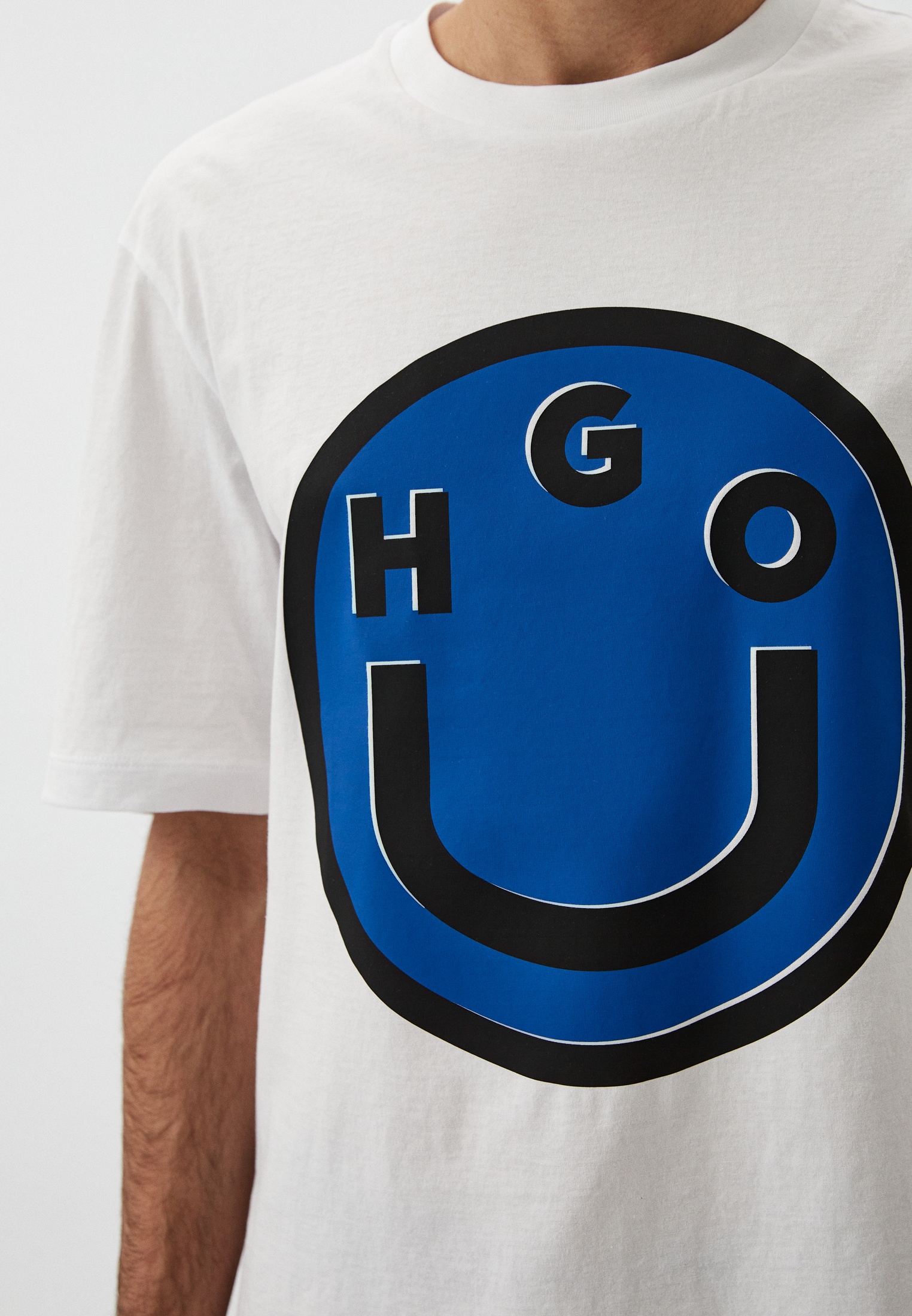 Мужская футболка Hugo (Хуго) 50513189: изображение 4