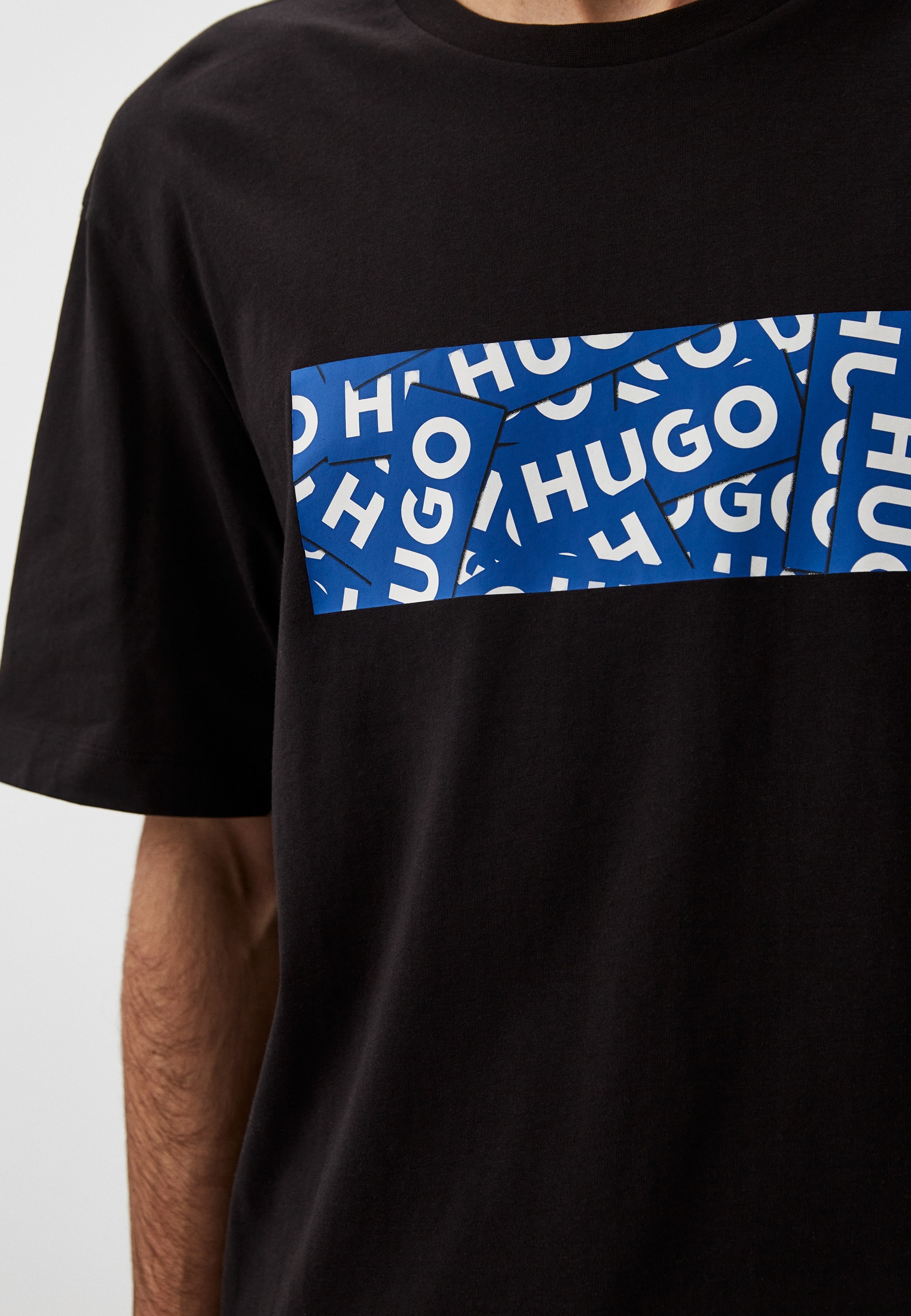 Мужская футболка Hugo (Хуго) 50515203: изображение 4