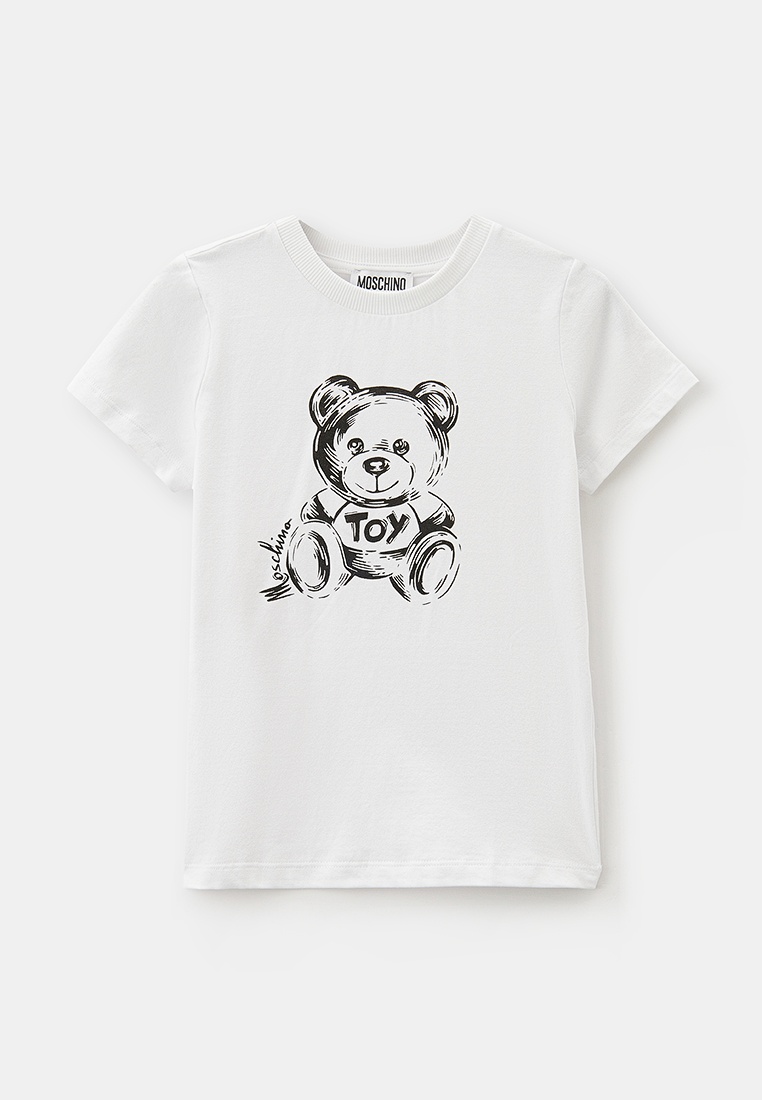 Футболка с коротким рукавом MOSCHINO KID HRM03T LBA33