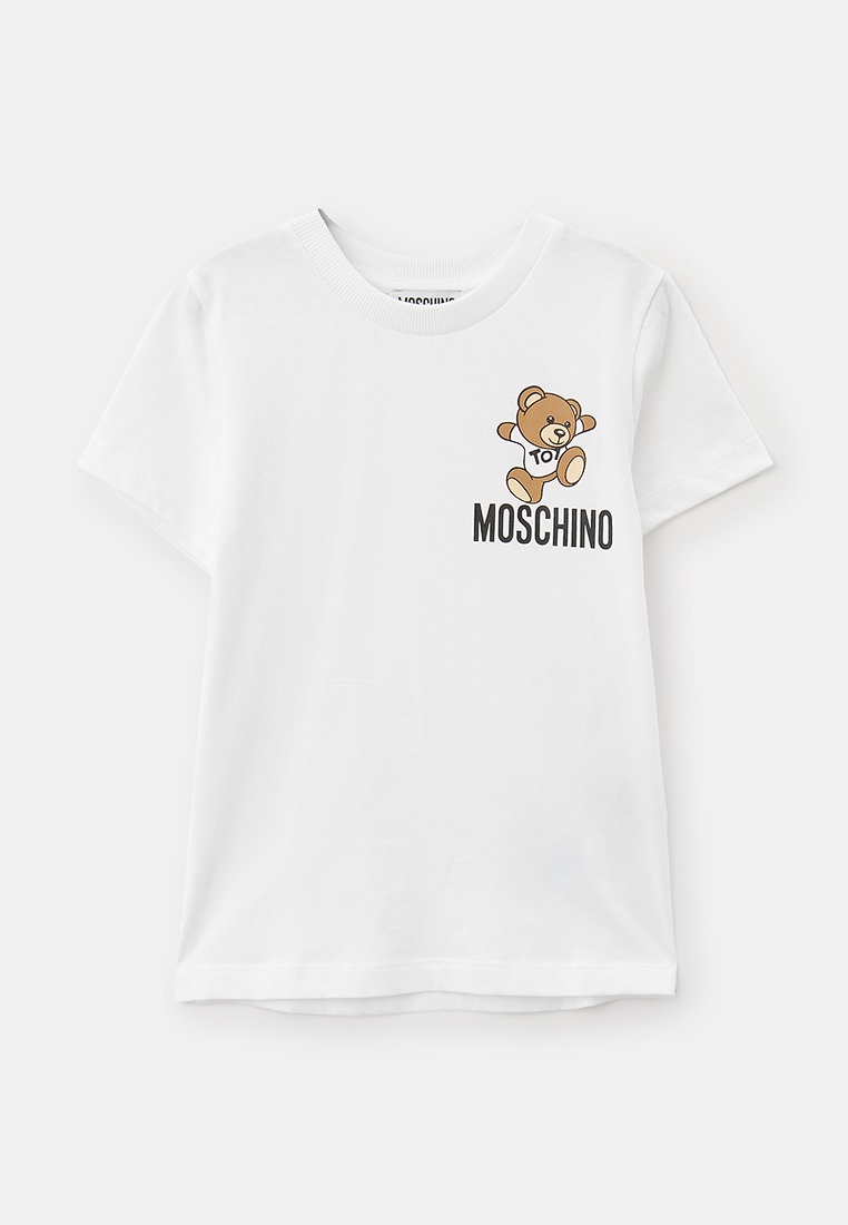 Футболка с коротким рукавом MOSCHINO KID HUM04K LAA02