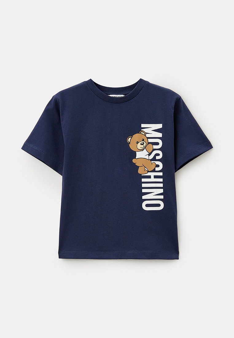 Футболка с коротким рукавом MOSCHINO KID HVM03R LAA02