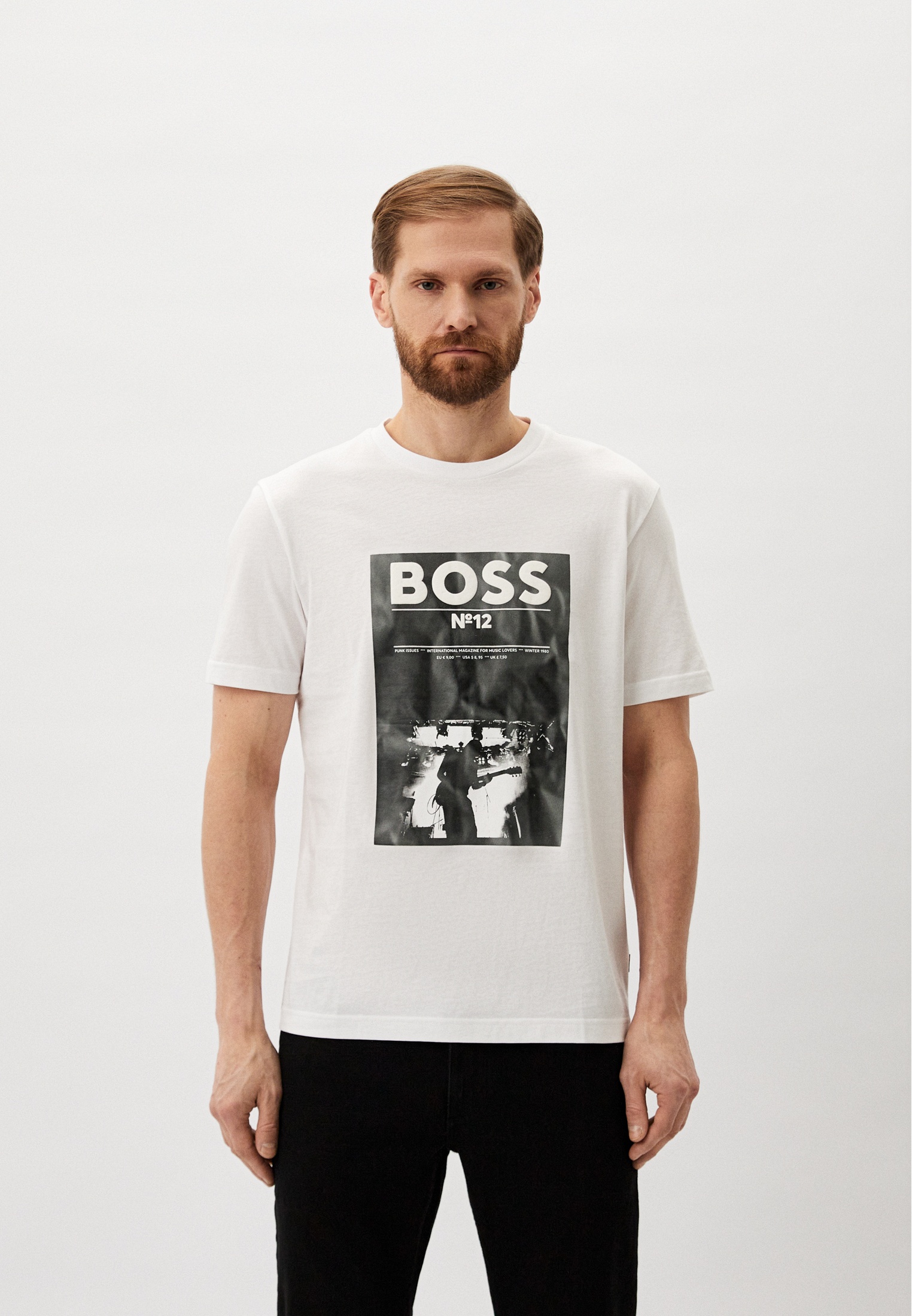 Мужская футболка Boss (Босс) 50515829: изображение 1