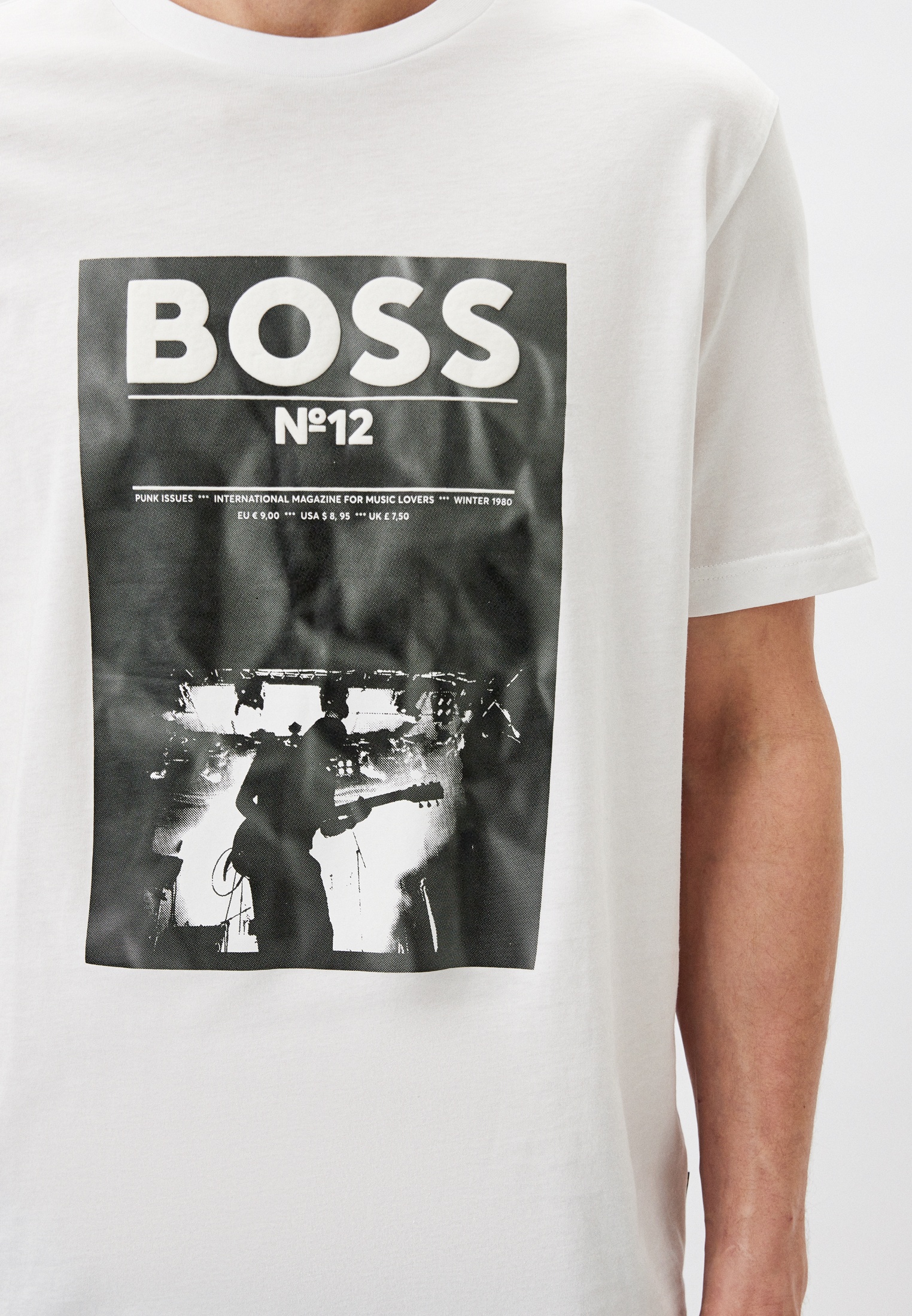 Мужская футболка Boss (Босс) 50515829: изображение 4