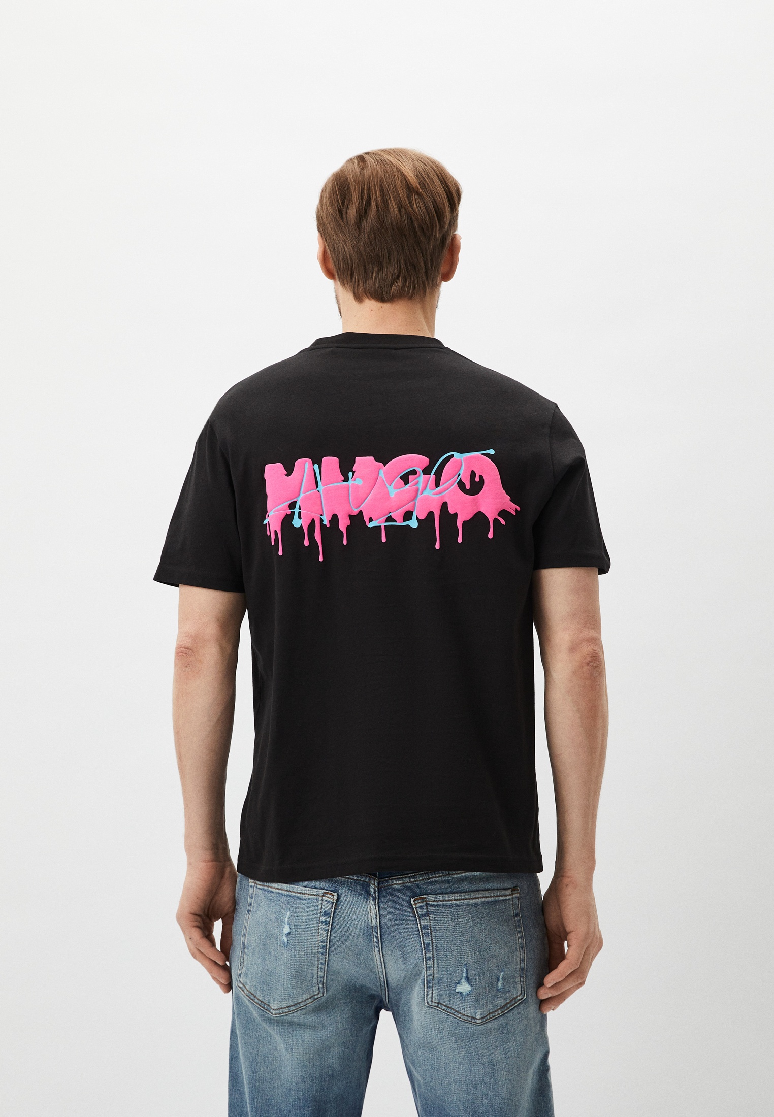 Мужская футболка Hugo (Хуго) 50509966: изображение 3