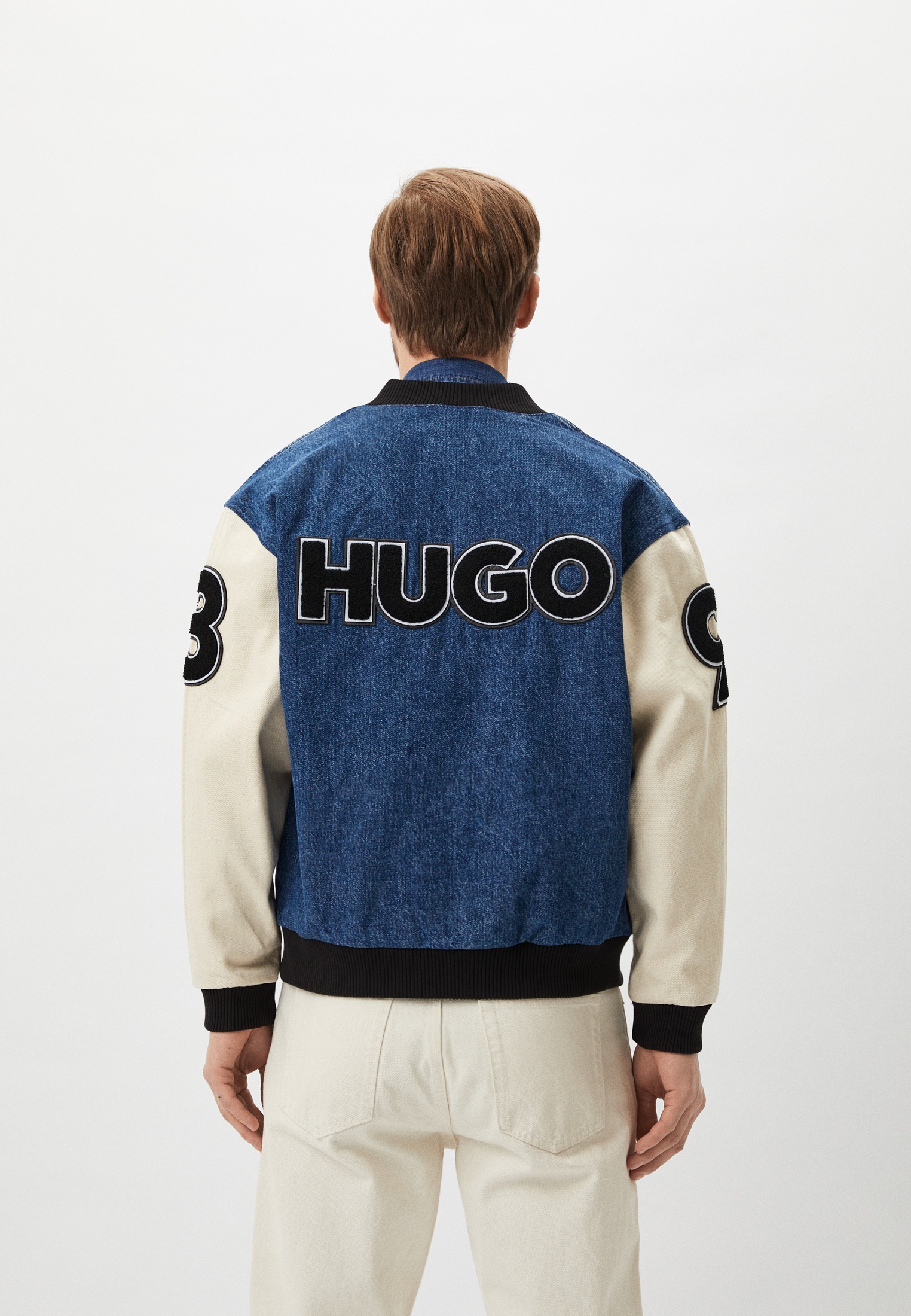 Джинсовая куртка Hugo (Хуго) 50511551: изображение 3