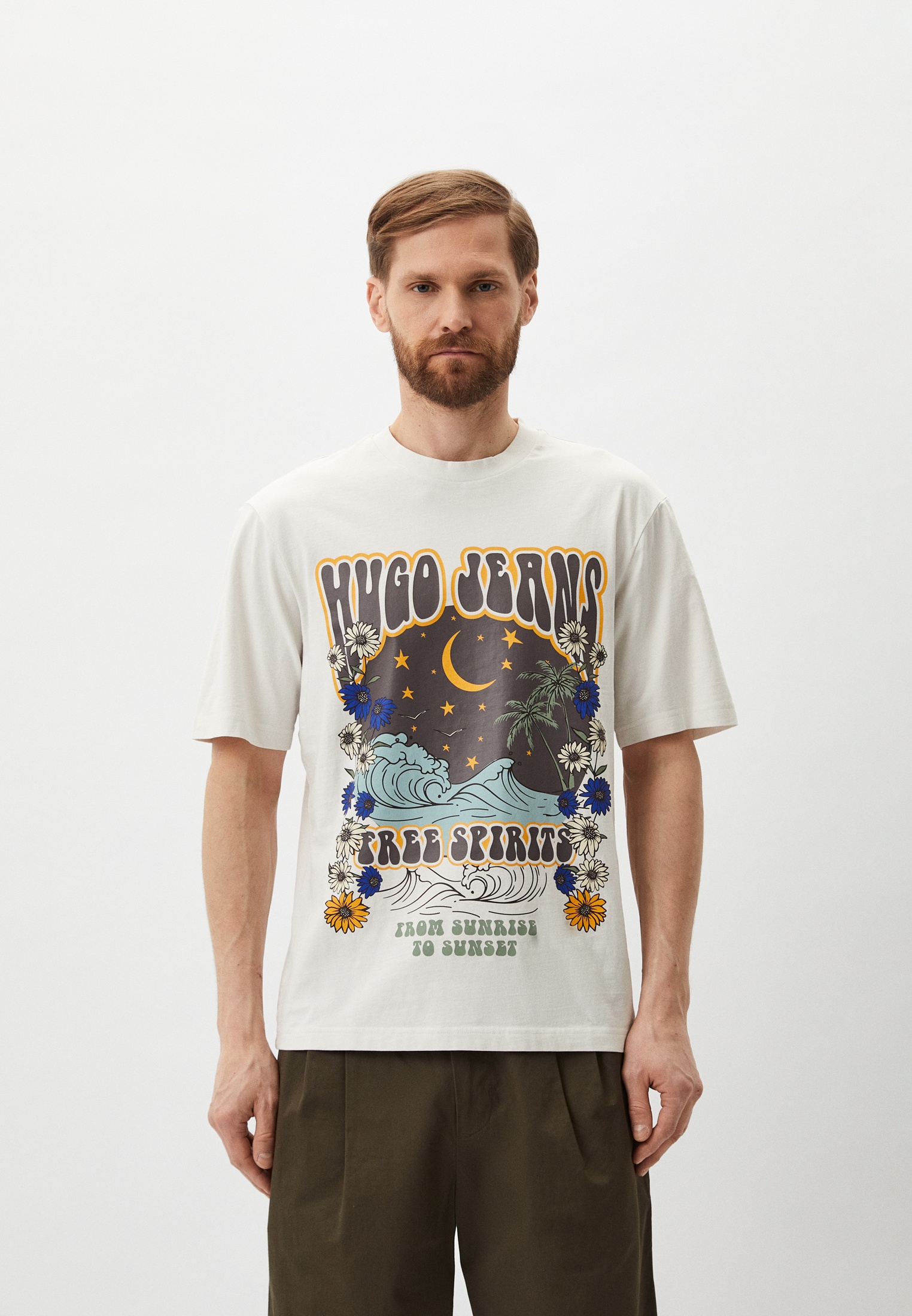 Мужская футболка Hugo (Хуго) 50513199