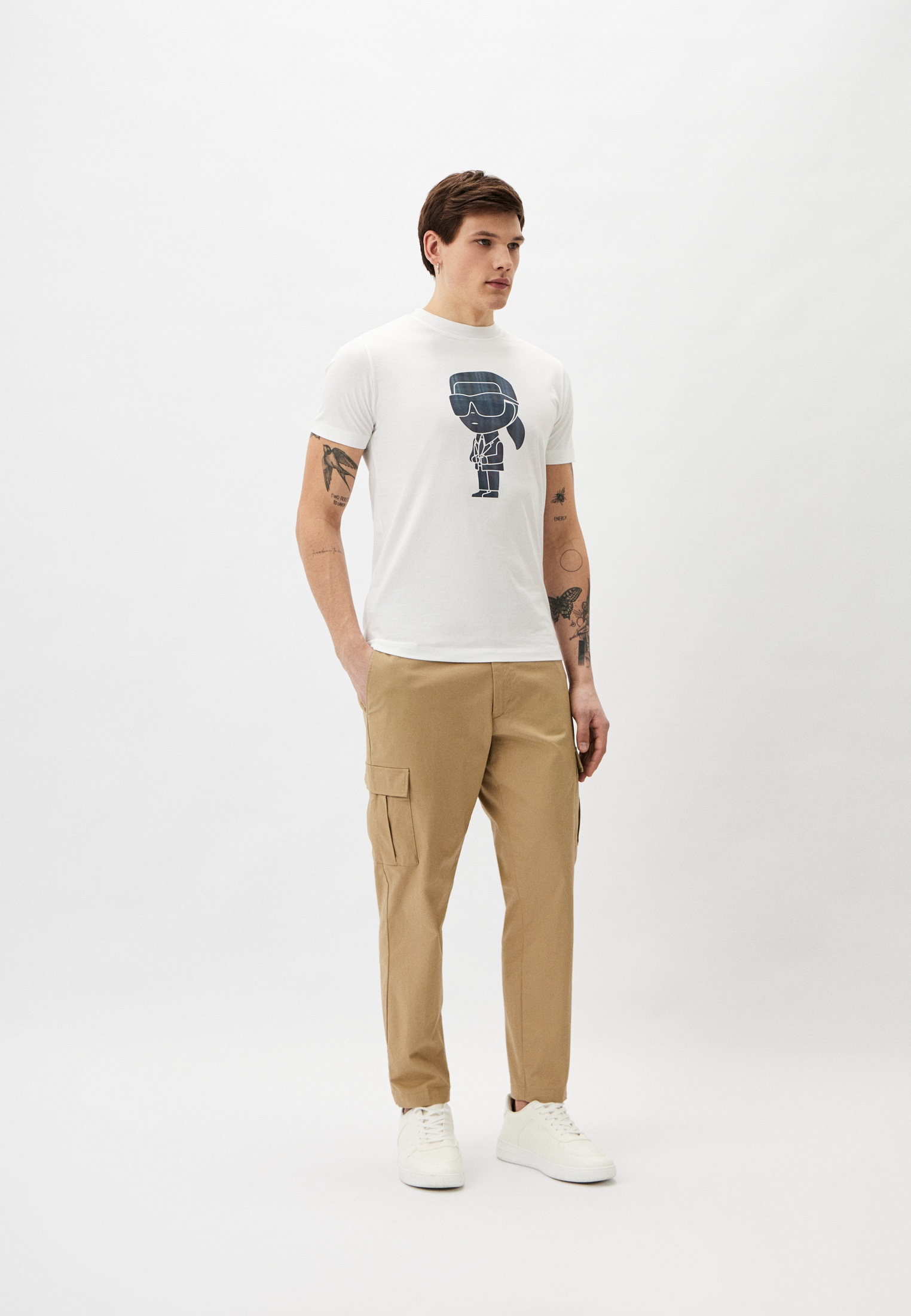 Мужская футболка Karl Lagerfeld (Карл Лагерфельд) 755424-542241: изображение 2