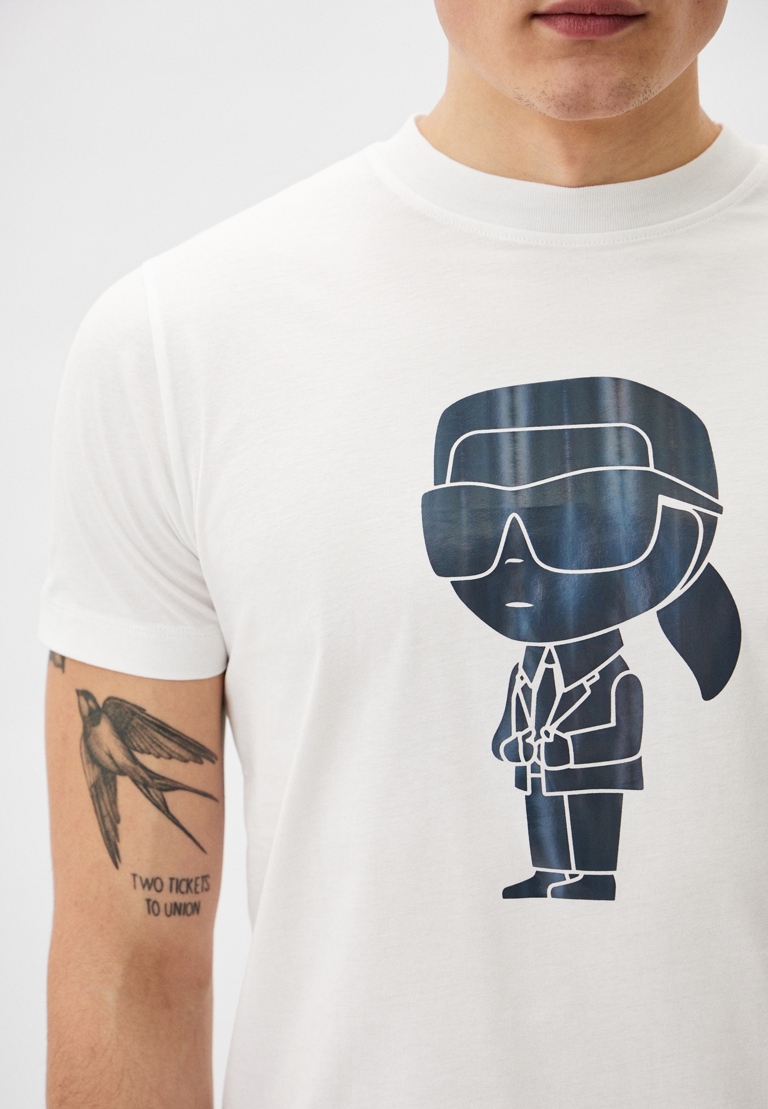 Мужская футболка Karl Lagerfeld (Карл Лагерфельд) 755424-542241: изображение 4