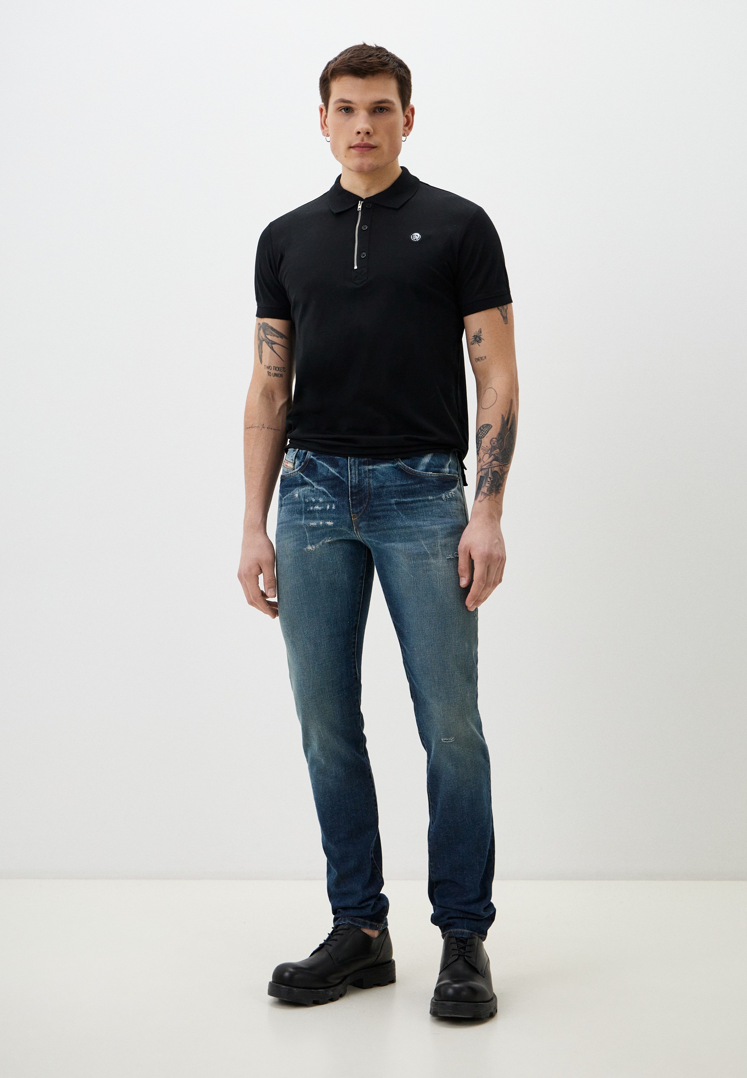 Мужские зауженные джинсы Diesel (Дизель) A0356309E14: изображение 2