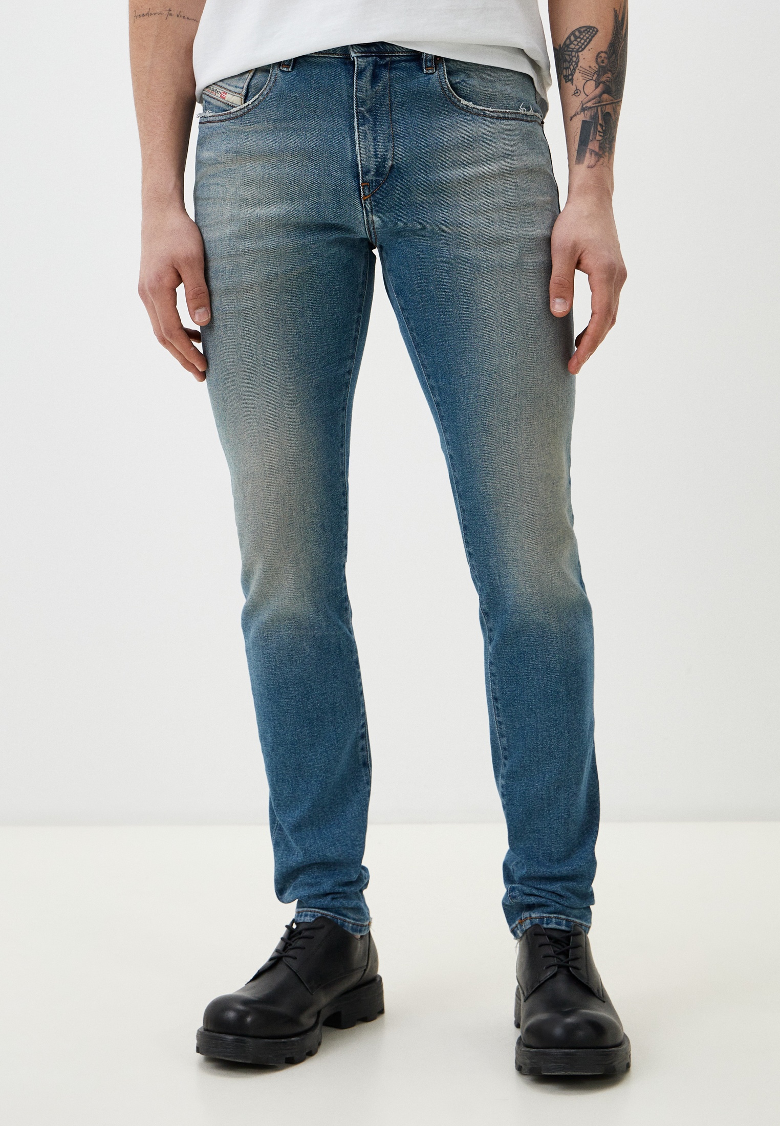 Мужские зауженные джинсы Diesel (Дизель) A0355809D81: изображение 1
