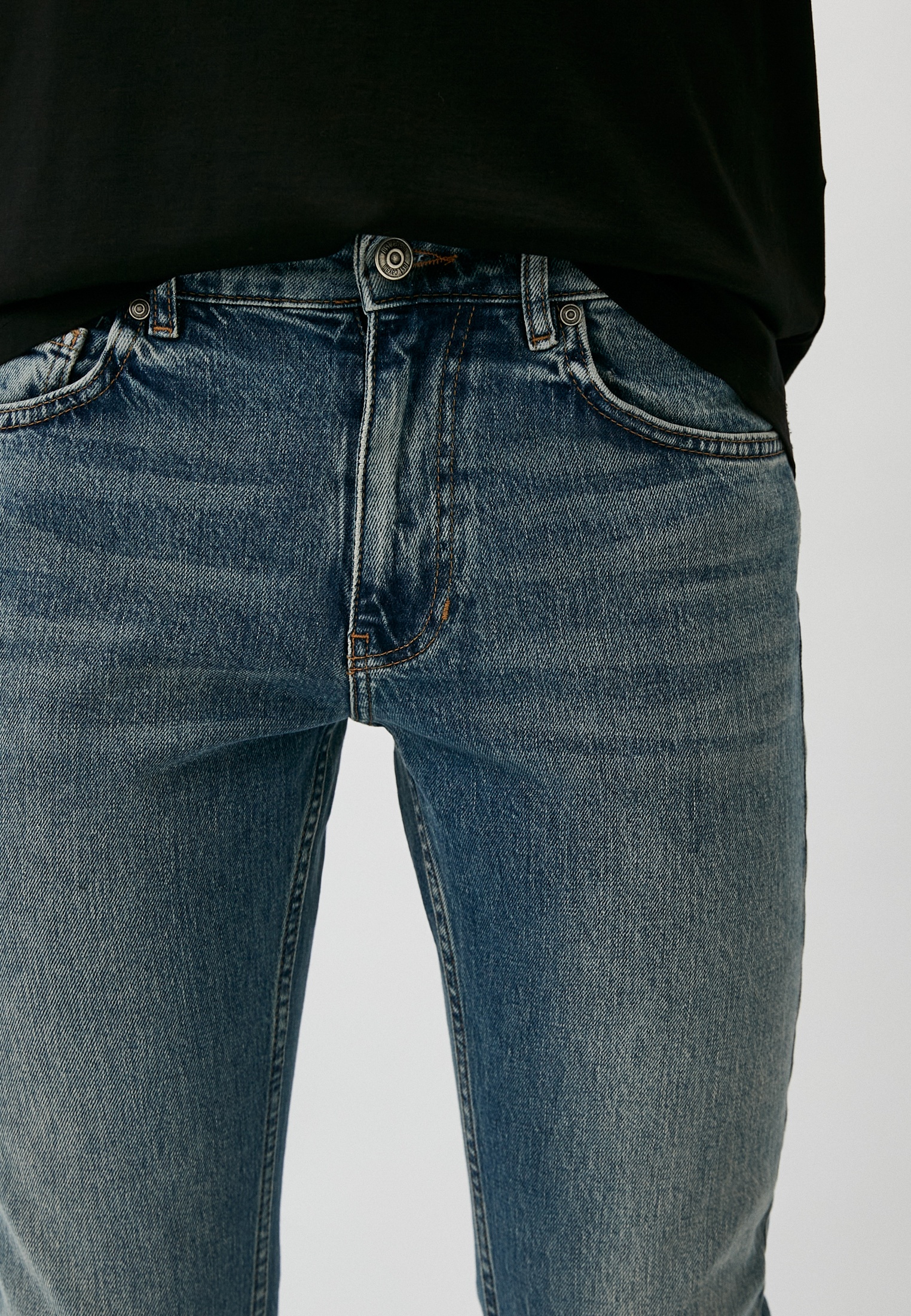 Мужские зауженные джинсы Just Cavalli (Джаст Кавалли) 76OAB5S0CDW82904: изображение 4