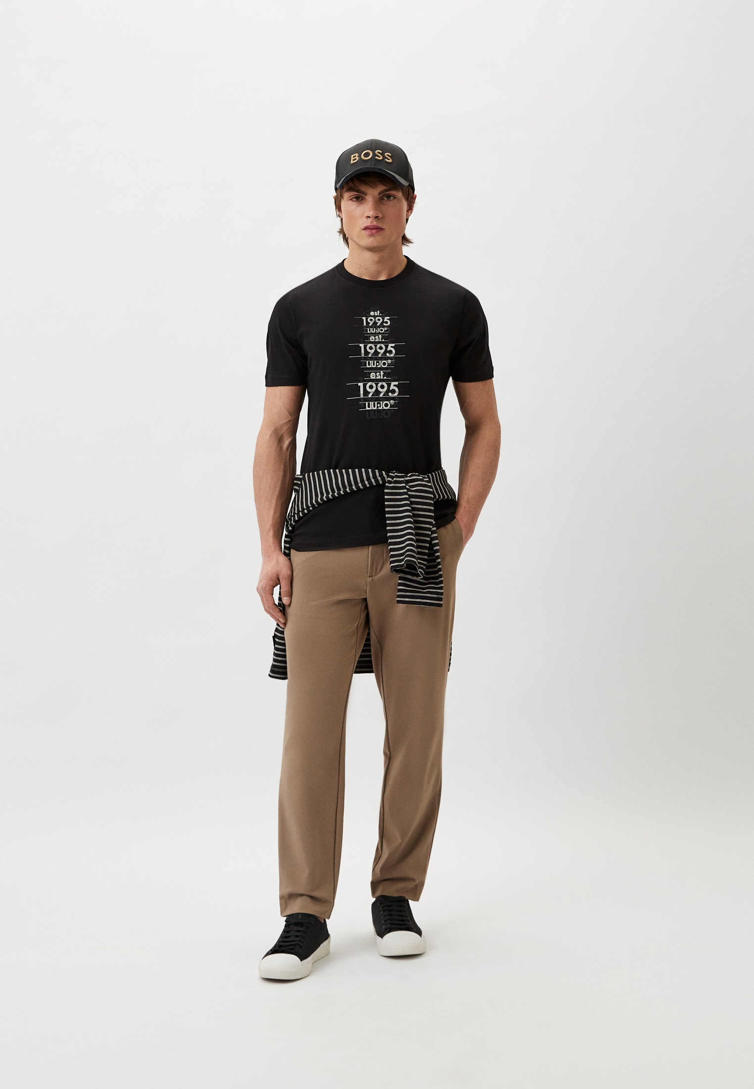 Мужская футболка Liu Jo Uomo (Лиу Джо Уомо) M124P204PRINTCOMF: изображение 2