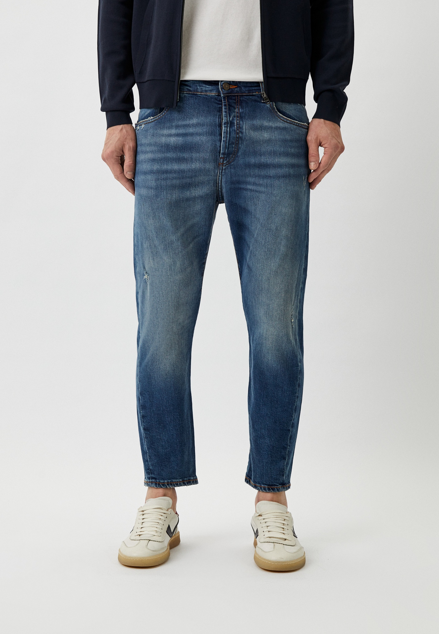 Мужские прямые джинсы Liu Jo Uomo (Лиу Джо Уомо) M124P304JOEMDBLUEST: изображение 1