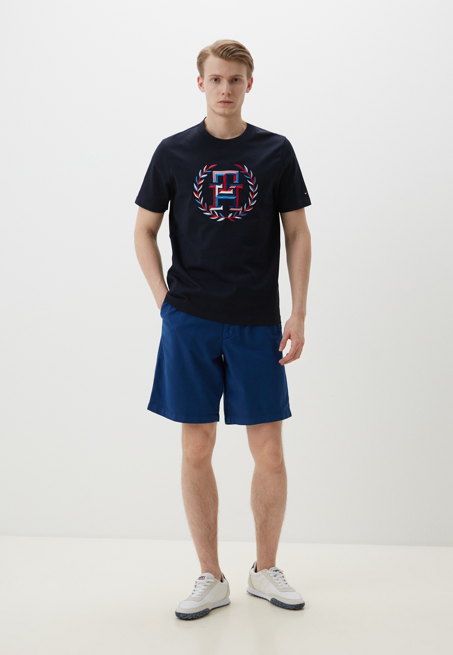 Мужские повседневные шорты Tommy Hilfiger (Томми Хилфигер) MW0MW35200 ...