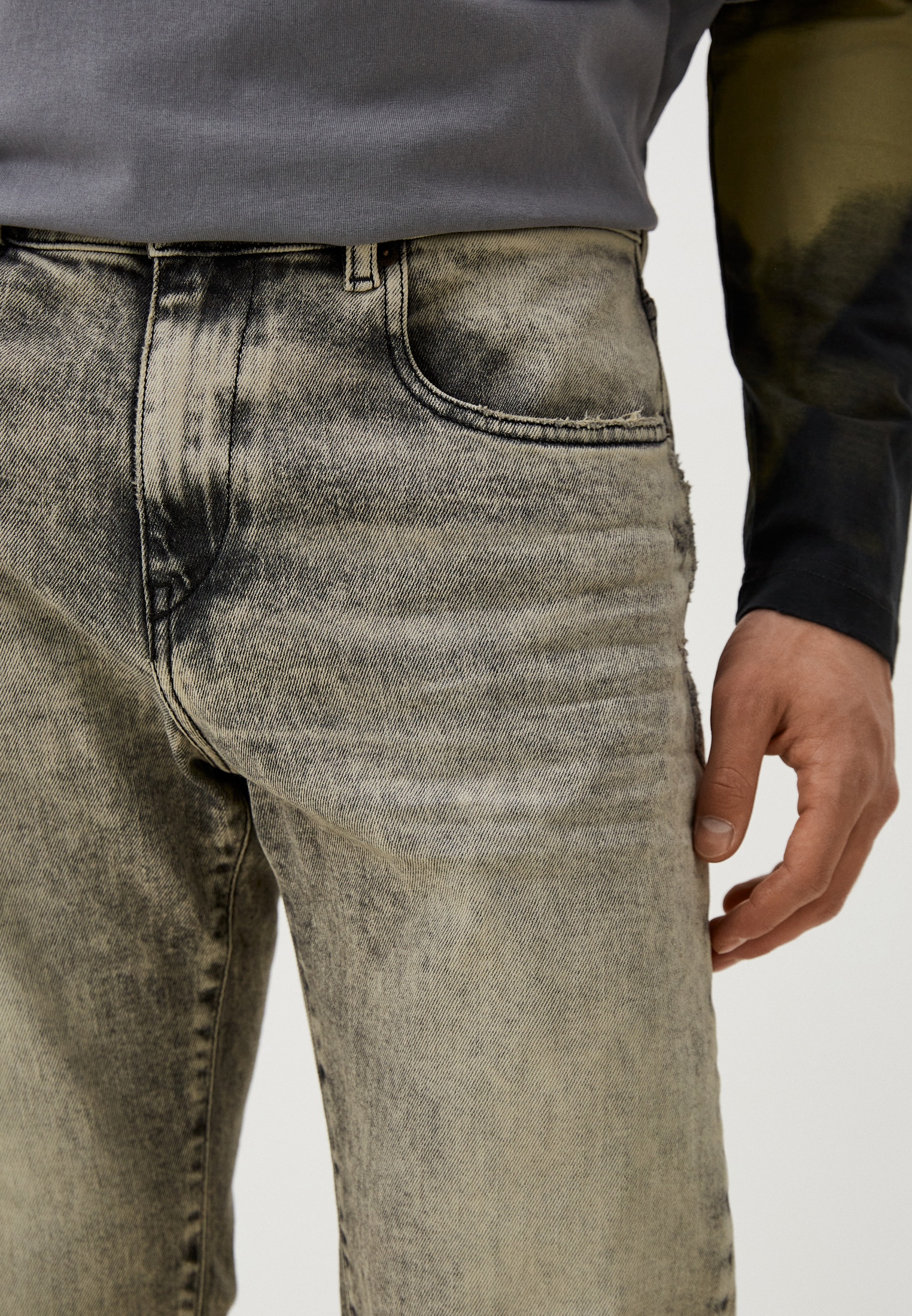 Мужские зауженные джинсы Diesel (Дизель) A0355809H56: изображение 4