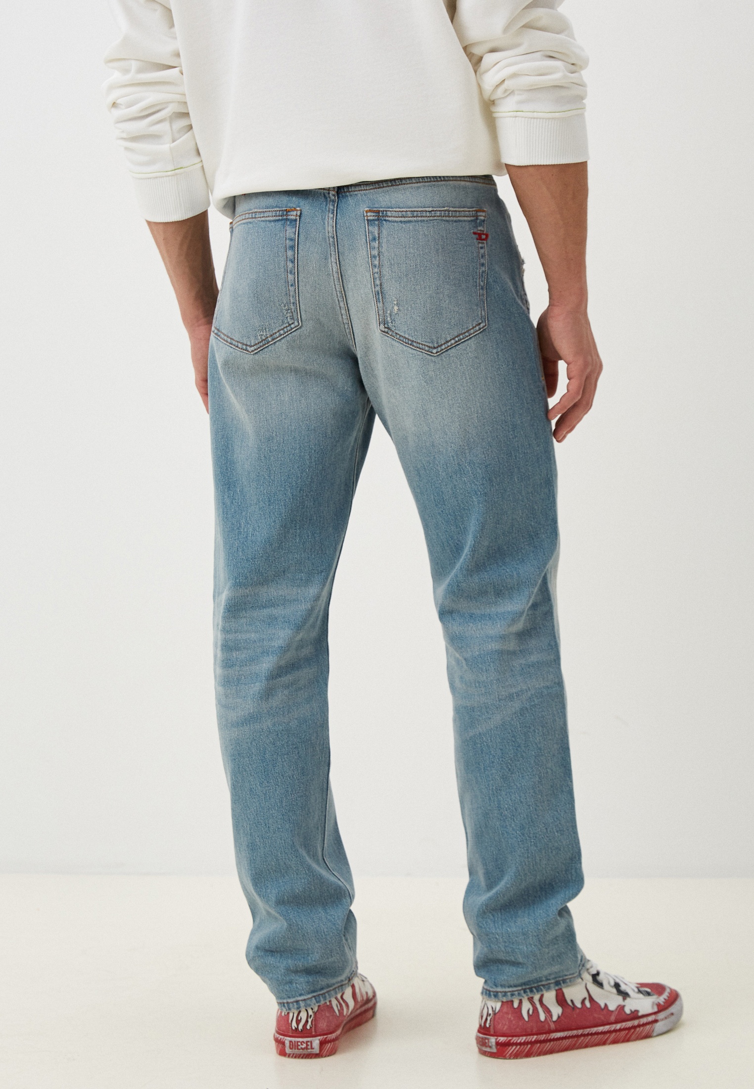 Мужские прямые джинсы Diesel (Дизель) A0515609H39: изображение 3