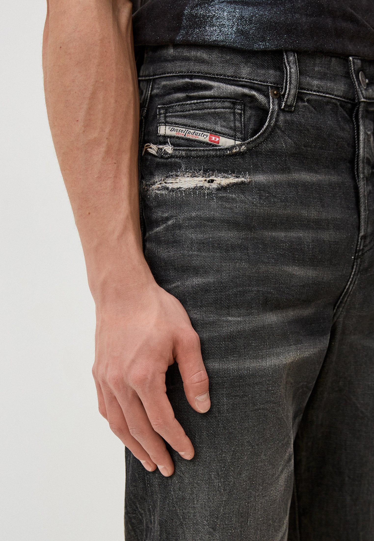 Мужские прямые джинсы Diesel (Дизель) A0515609H51: изображение 4
