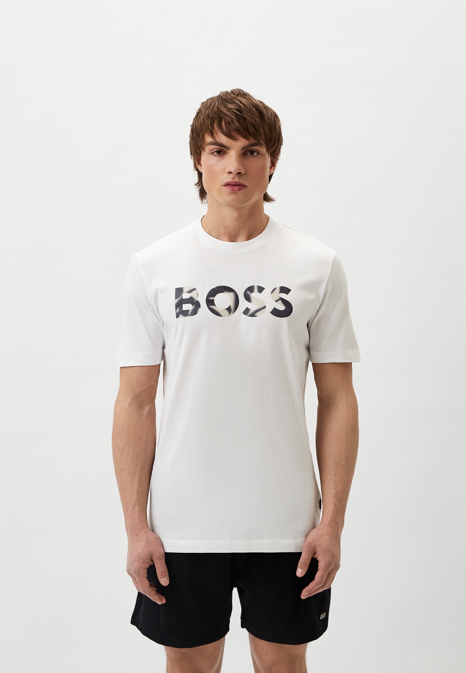 Мужская футболка Boss (Босс) 50513382: изображение 1