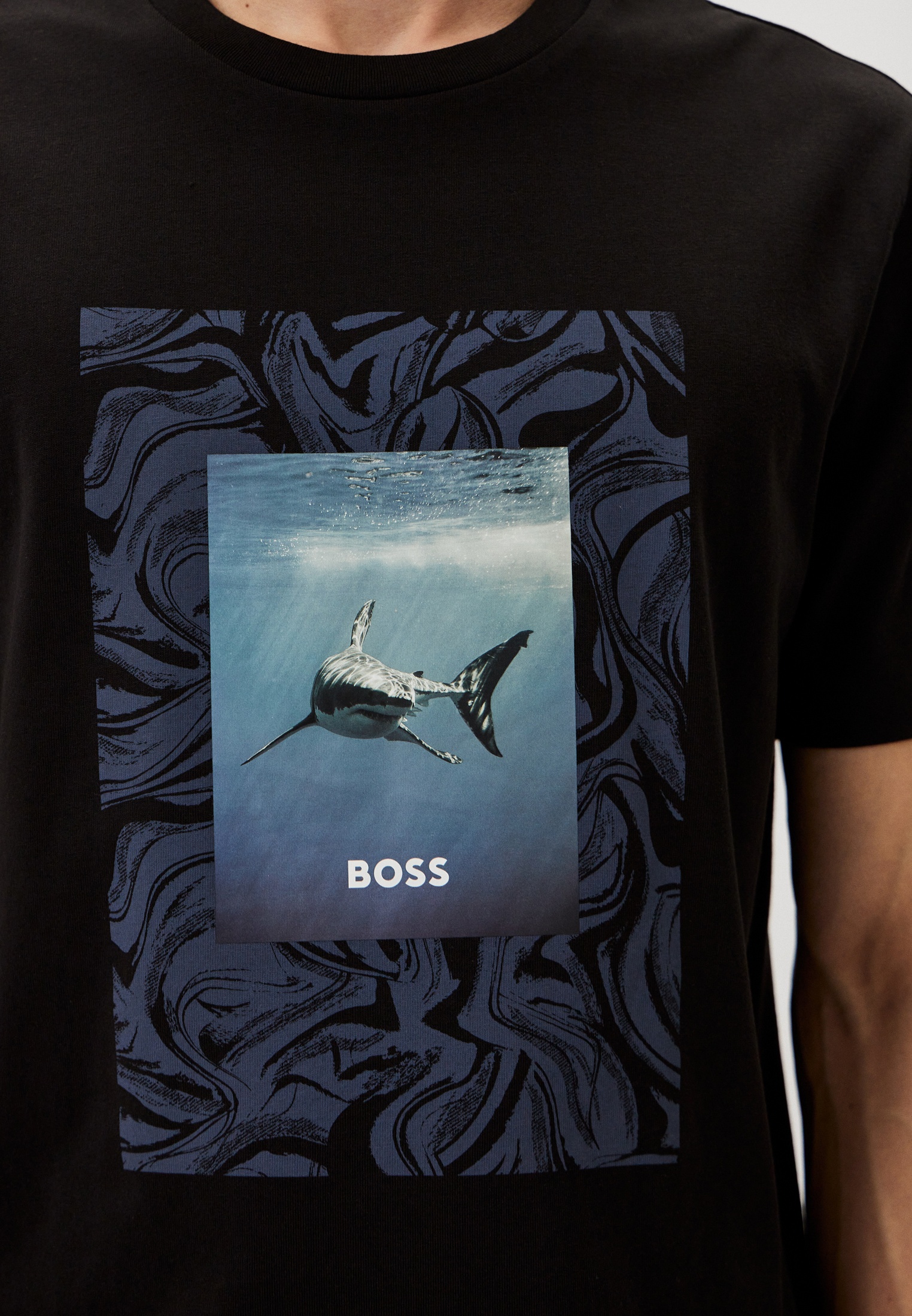Мужская футболка Boss (Босс) 50516012: изображение 4