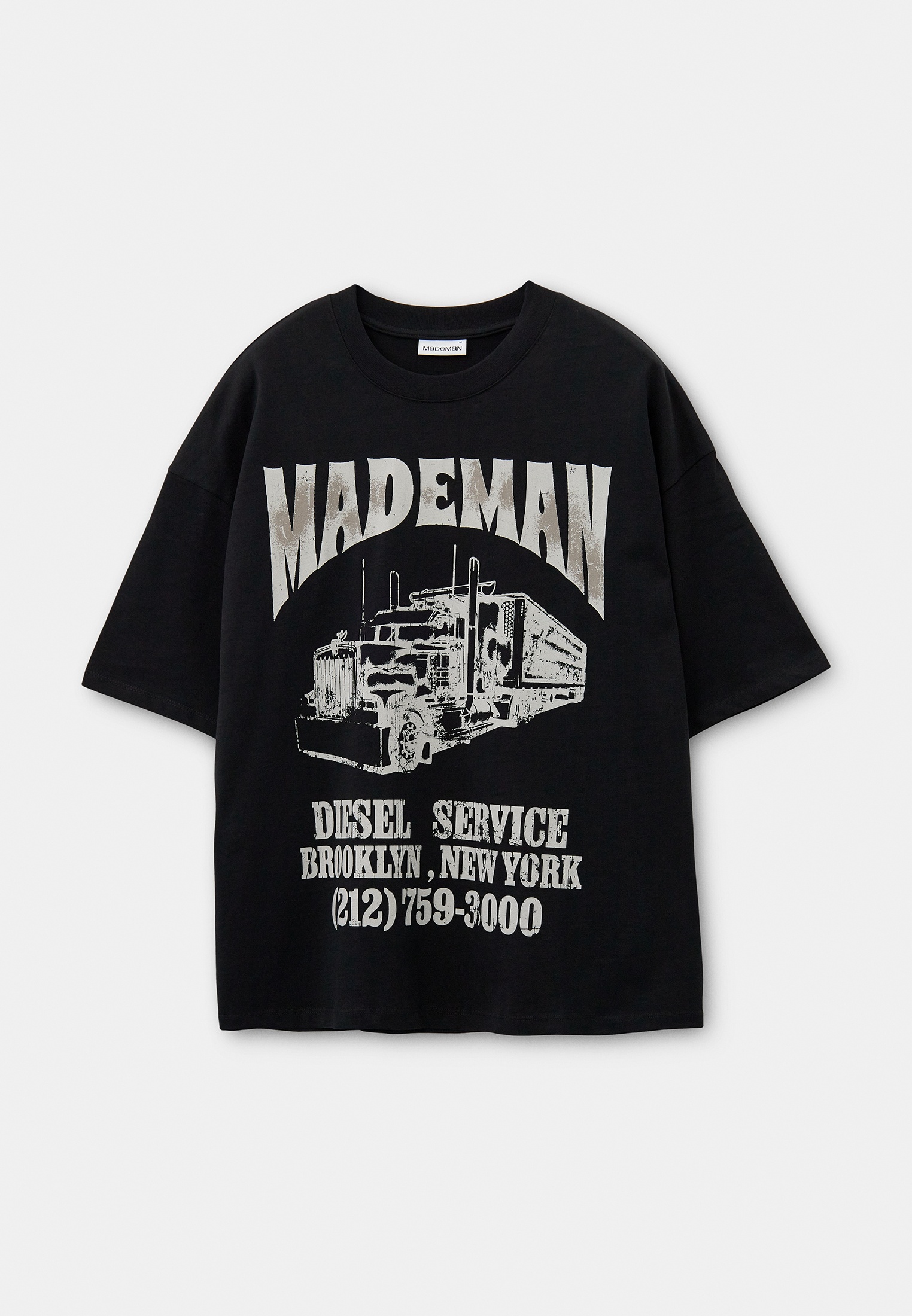 Футболка с коротким рукавом Mademan MTS0160