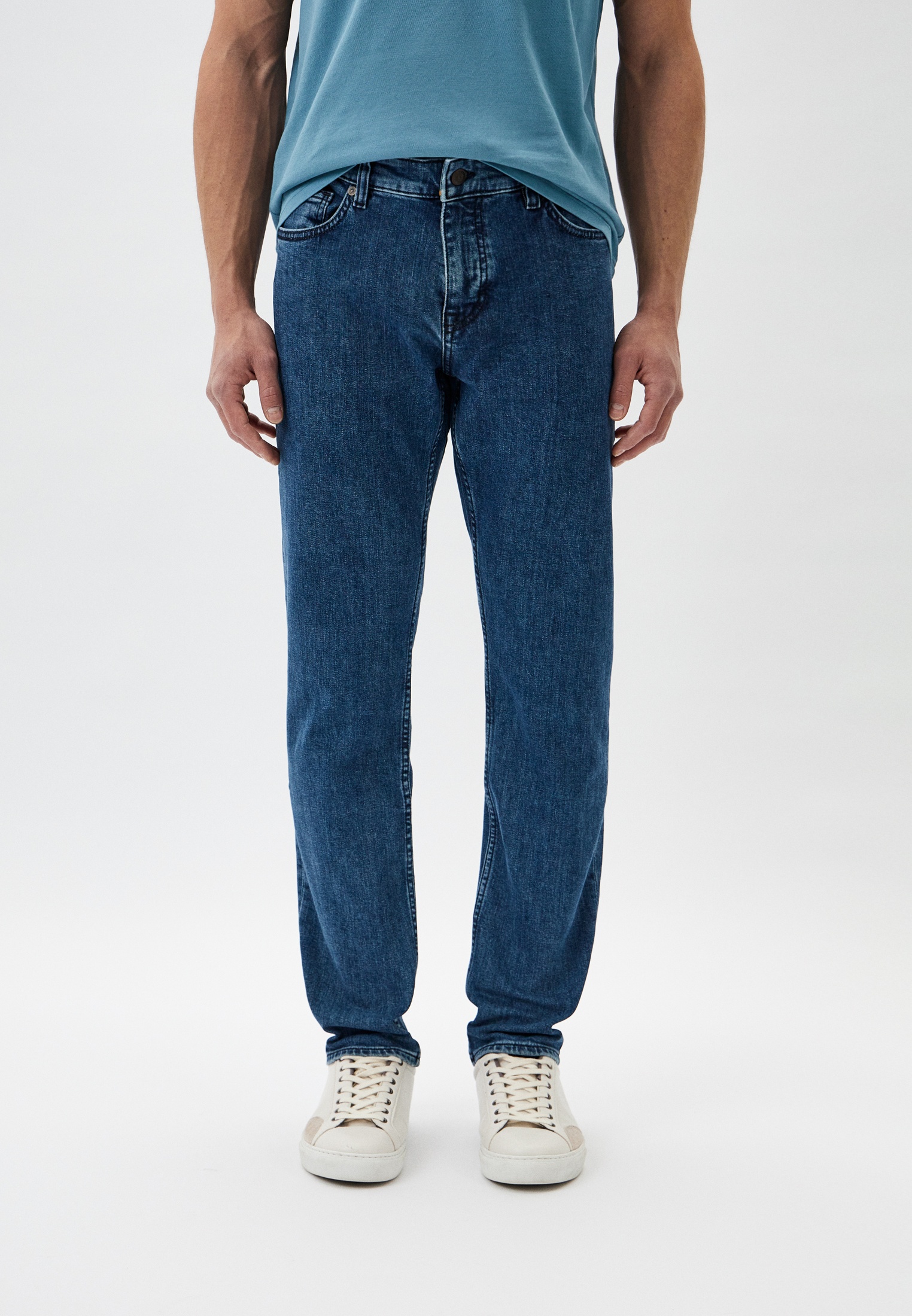 Мужские прямые джинсы Boss (Босс) 50513479: изображение 5